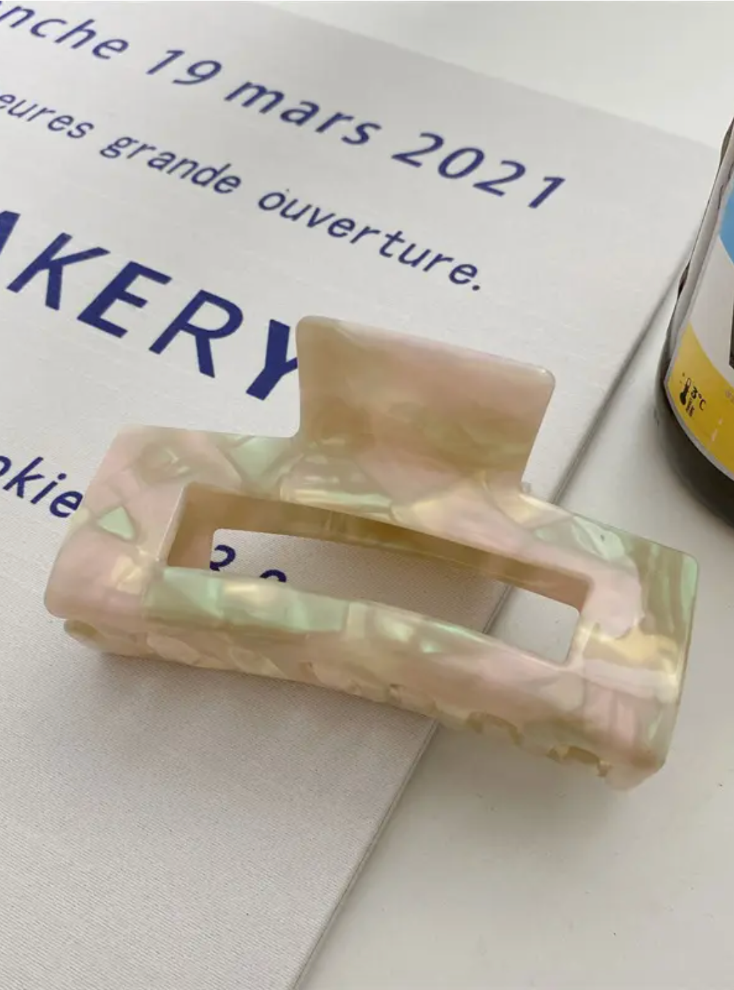 Boxy Hair Clips 4"