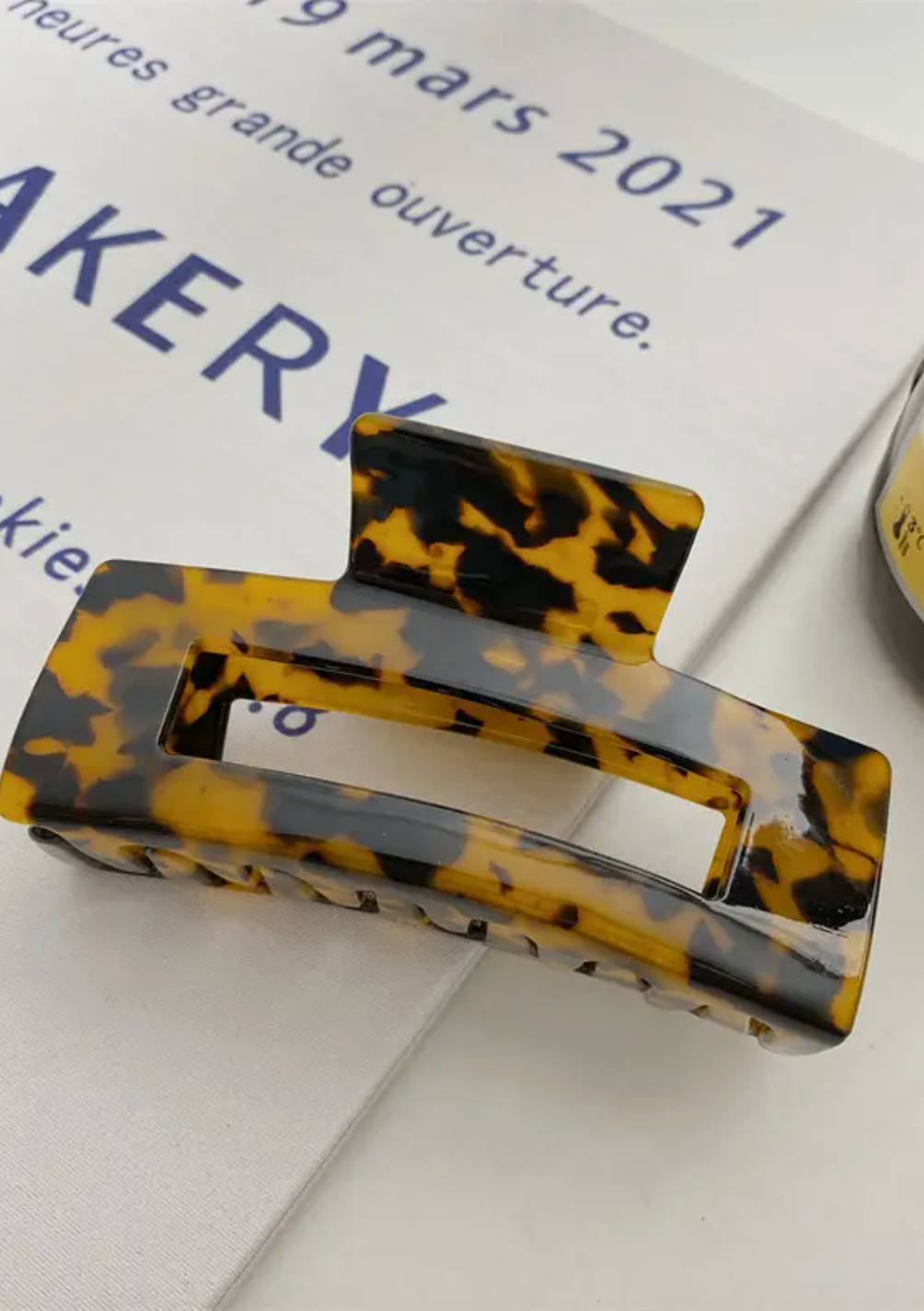 Boxy Hair Clips 4"