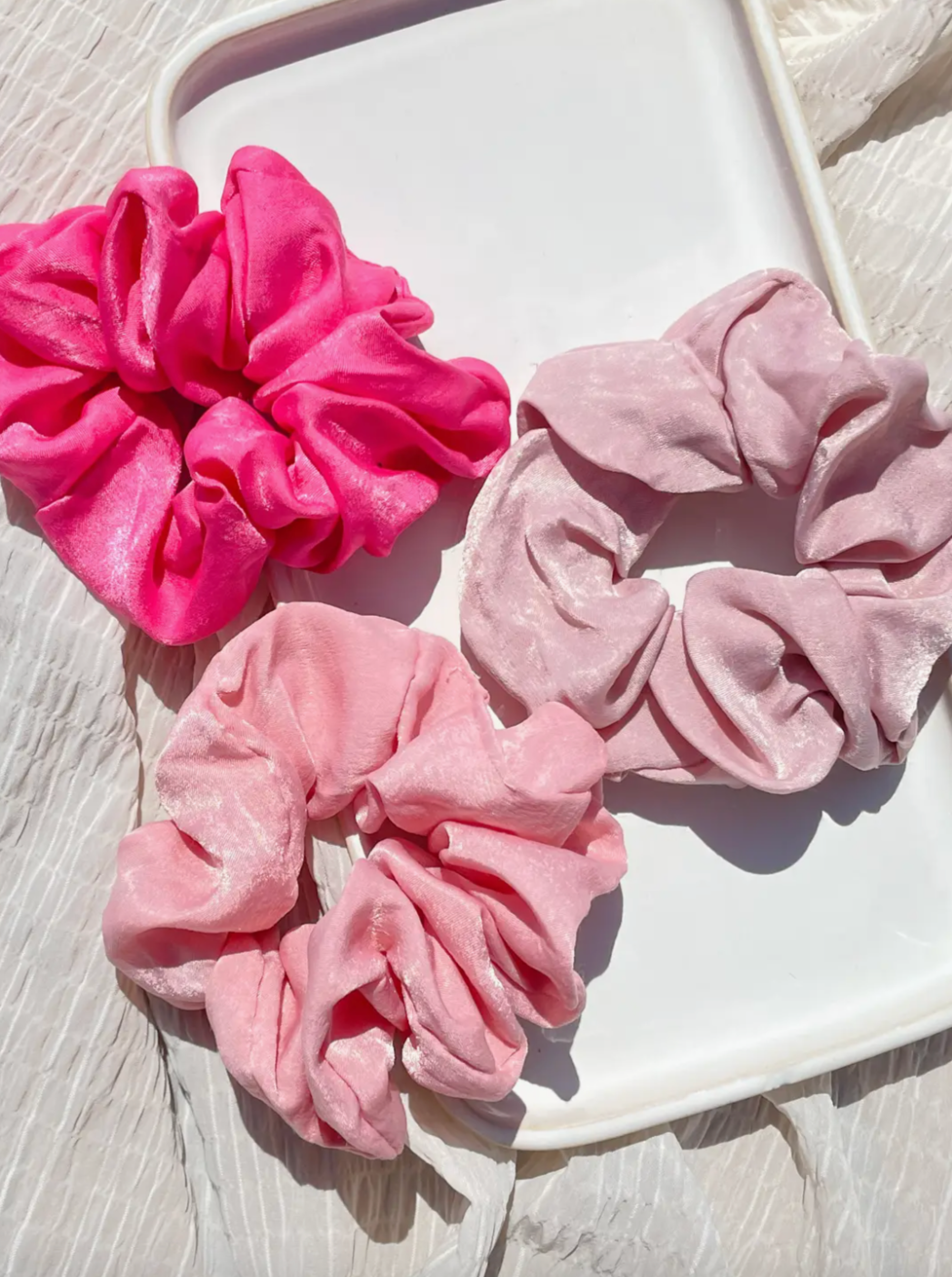 Satin Scrunchies