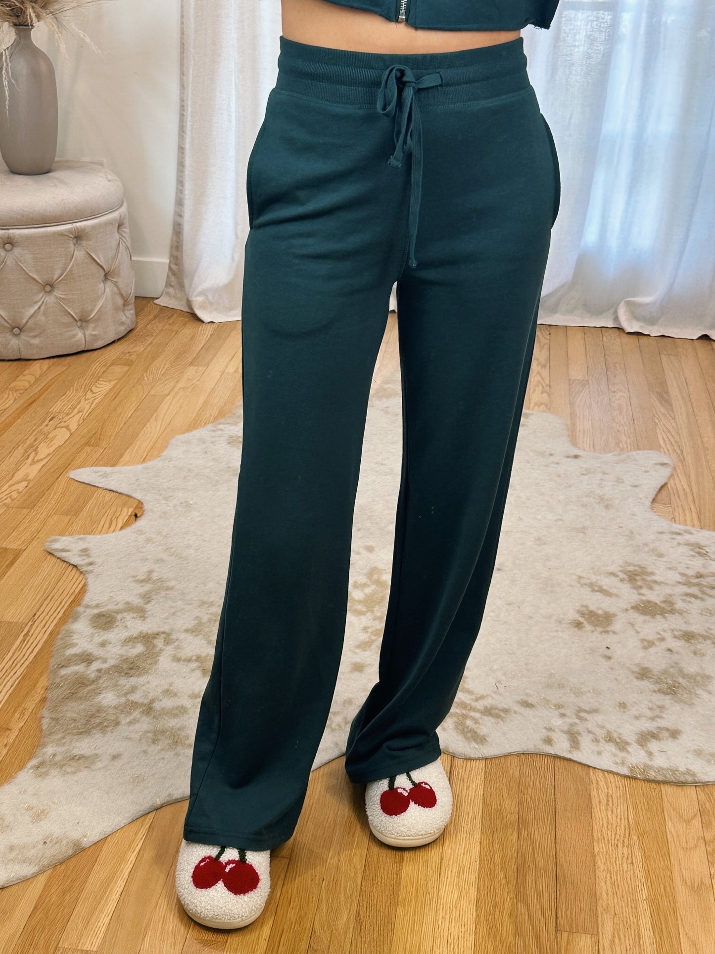 Raw Hem Sweats
