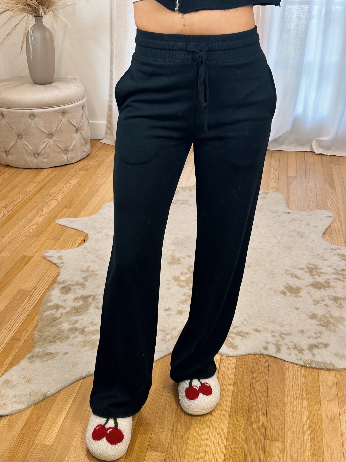 Raw Hem Sweats