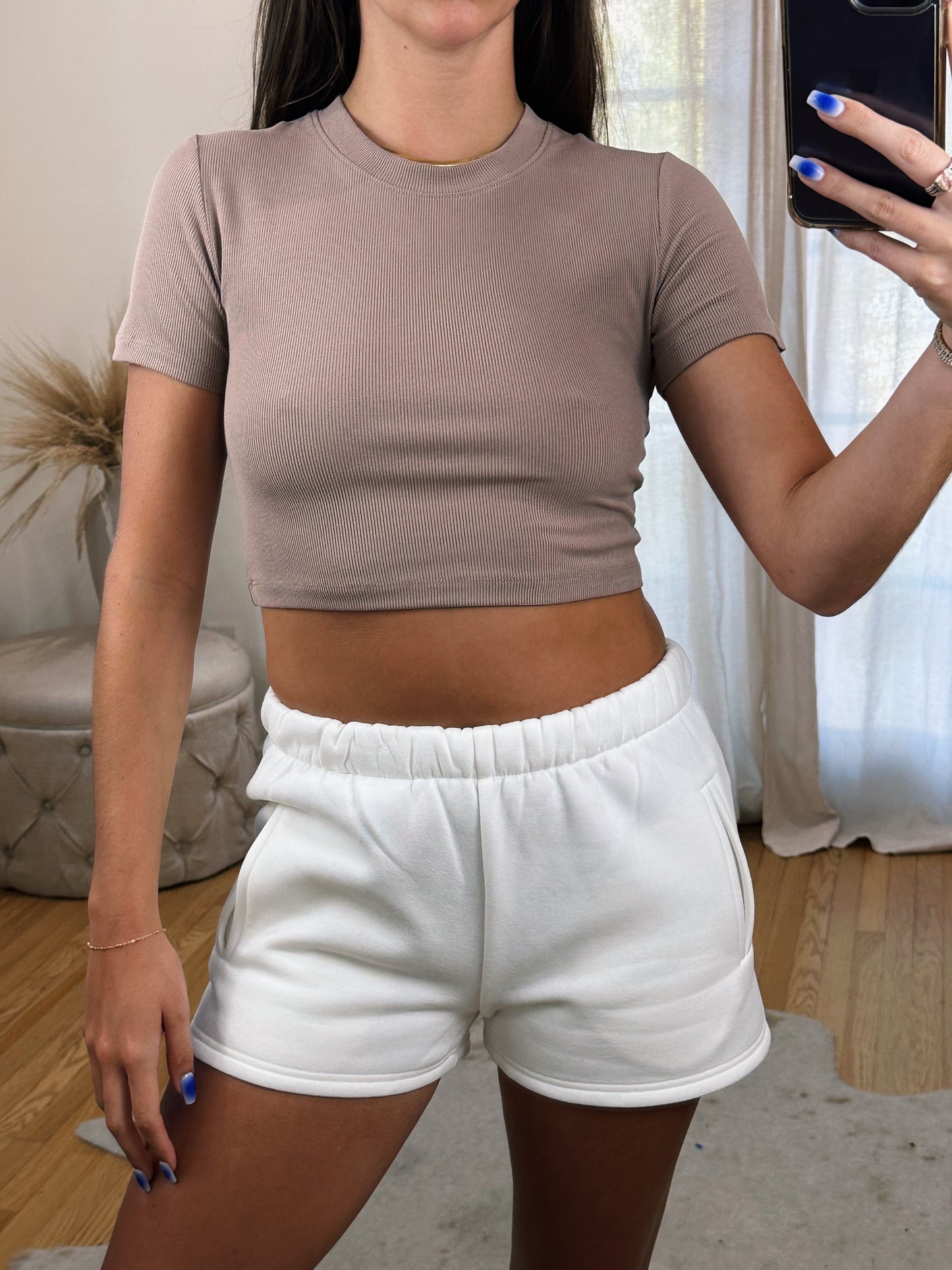 Splendid Cropped Tee