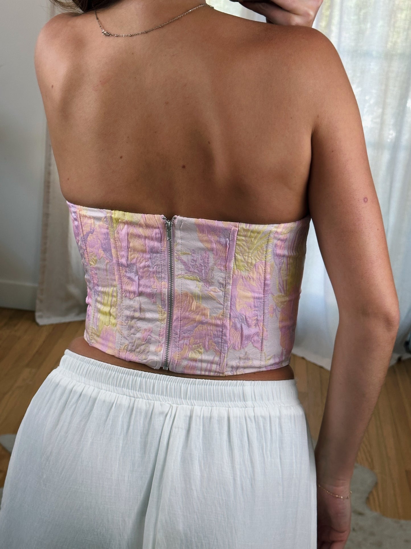 Coral Reef Corset Top