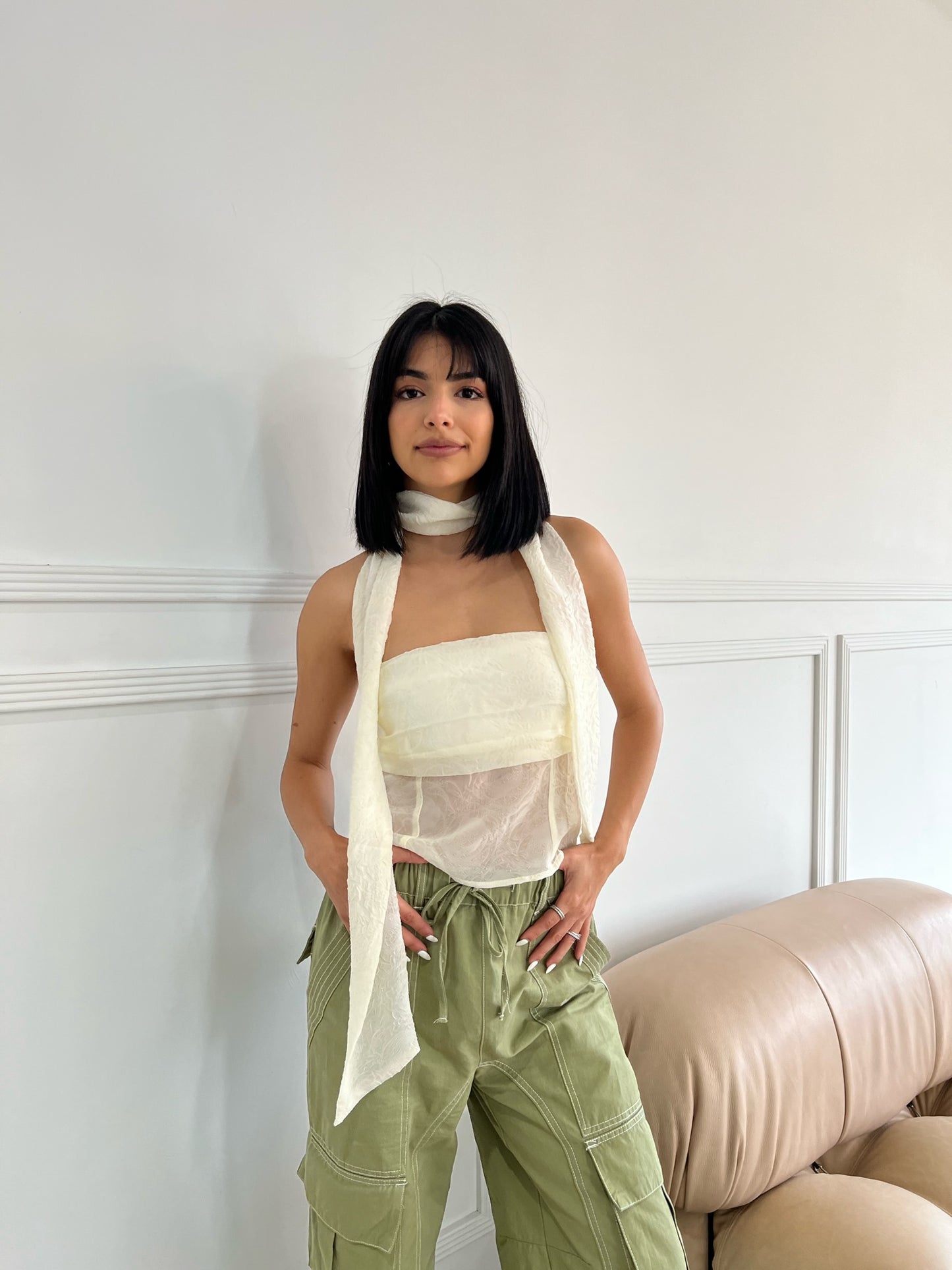 Paris in the Rain Top