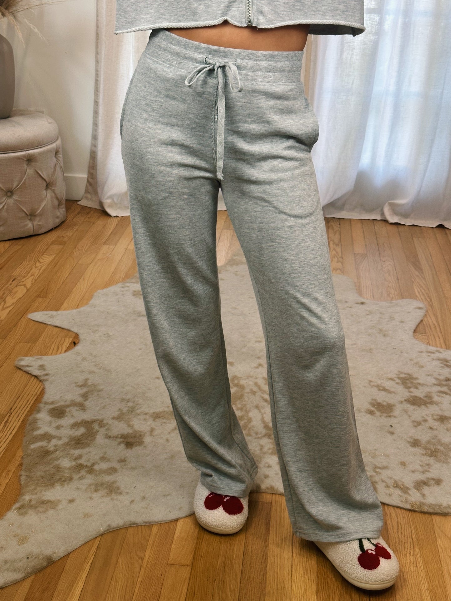 Raw Hem Sweats