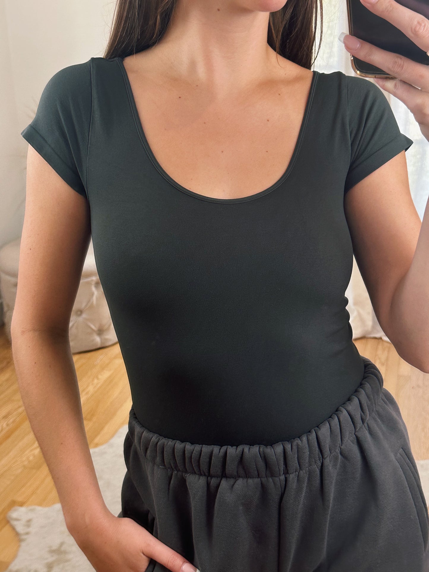 Scoop Neck Top