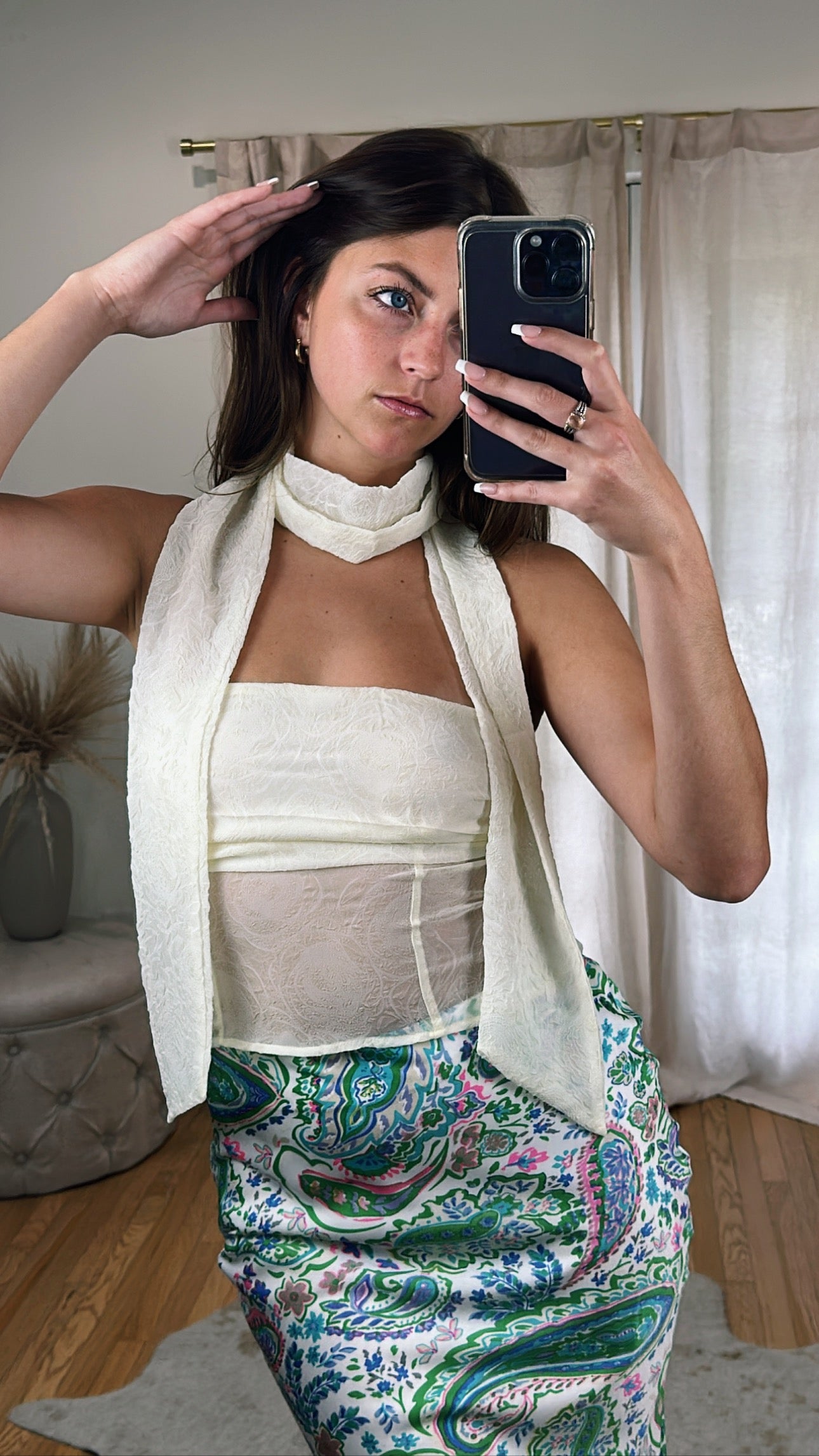 Paris in the Rain Top