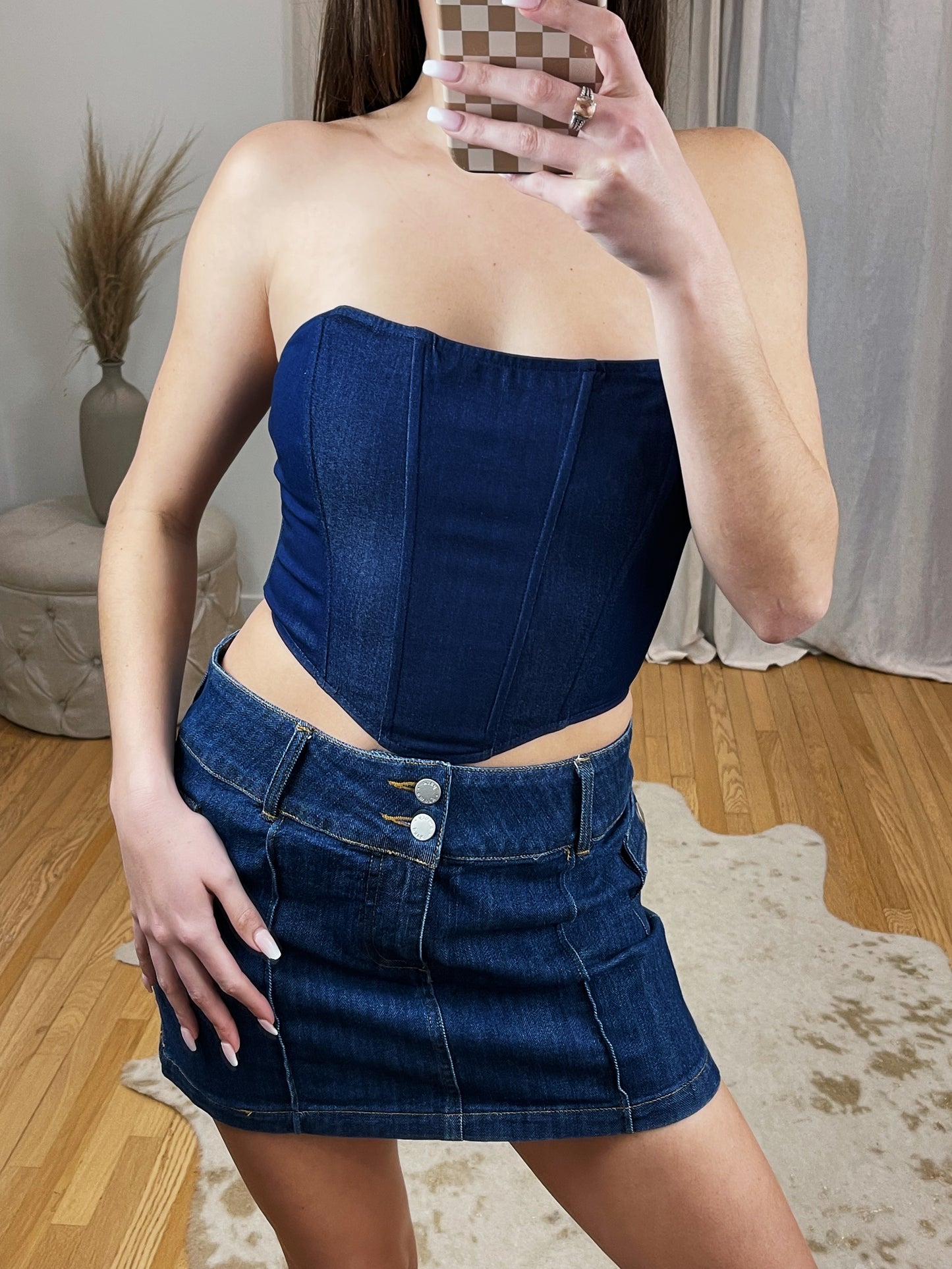 Blue Jean Baby Corset