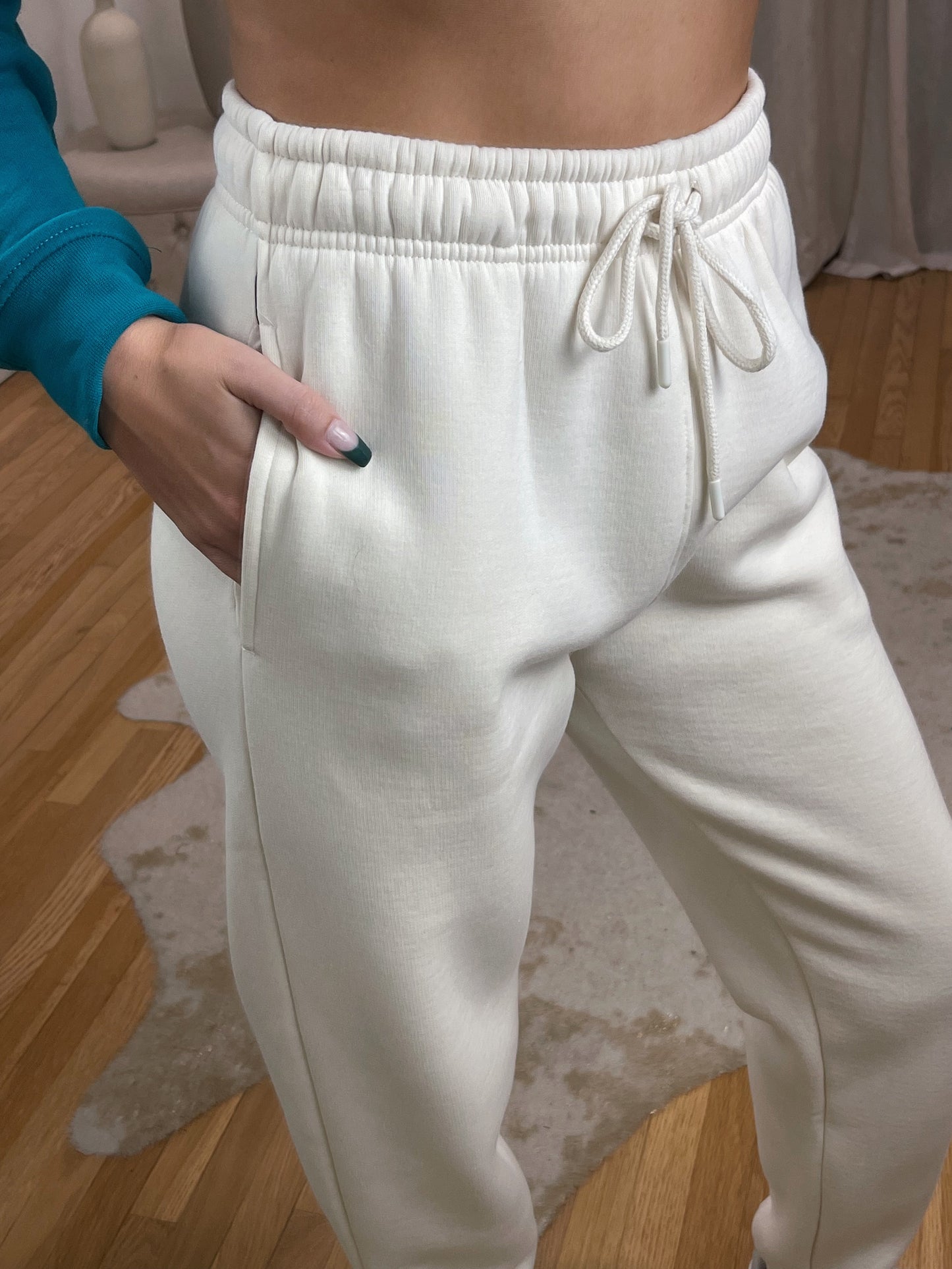 Simple Sweatpants Fleece Lined