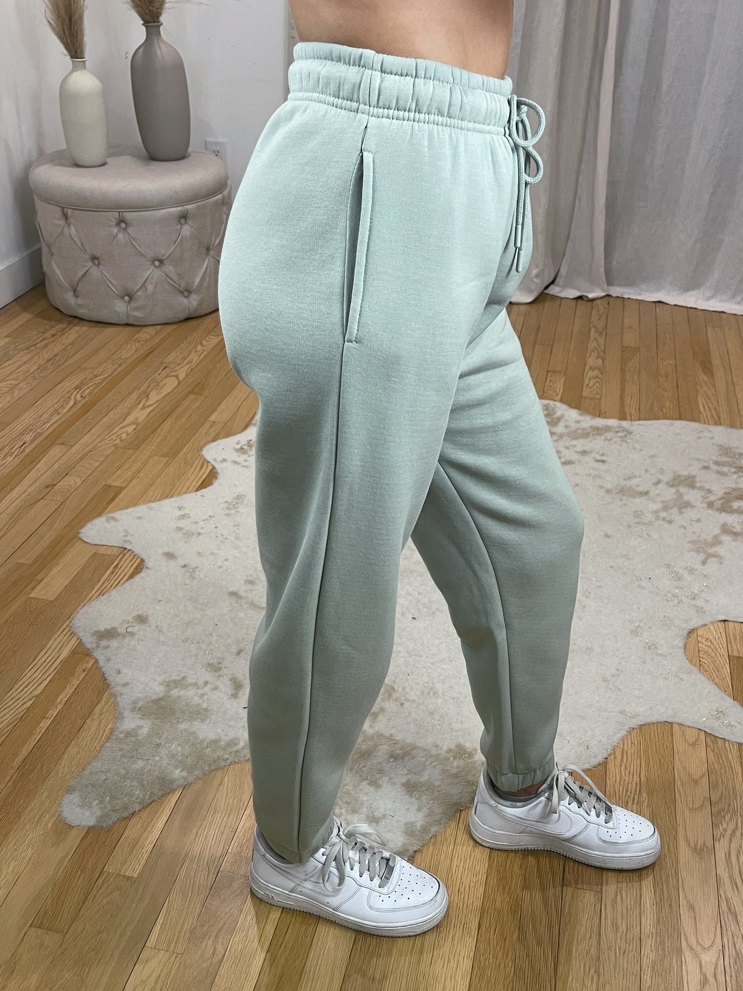 Simple Sweatpants Fleece Lined