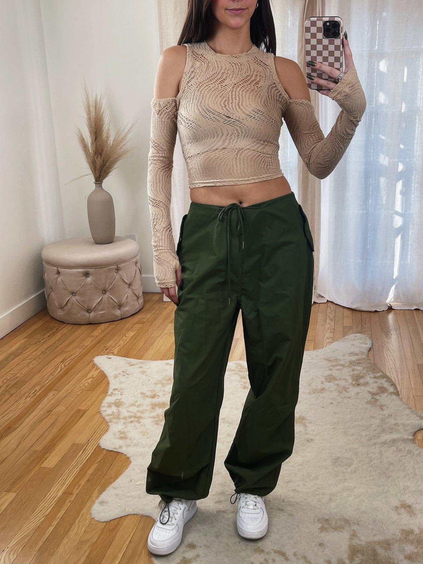 On & Off Crop Top