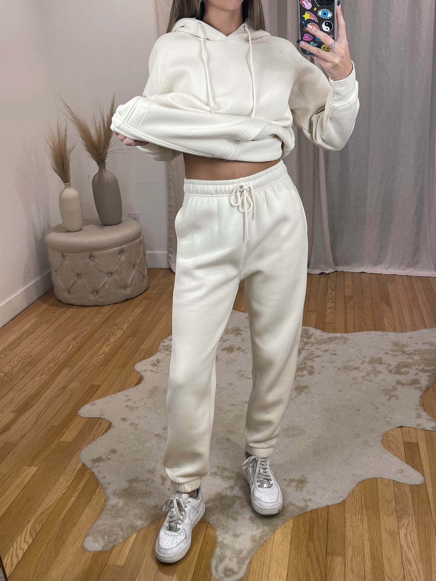 Simple Sweatpants Fleece Lined