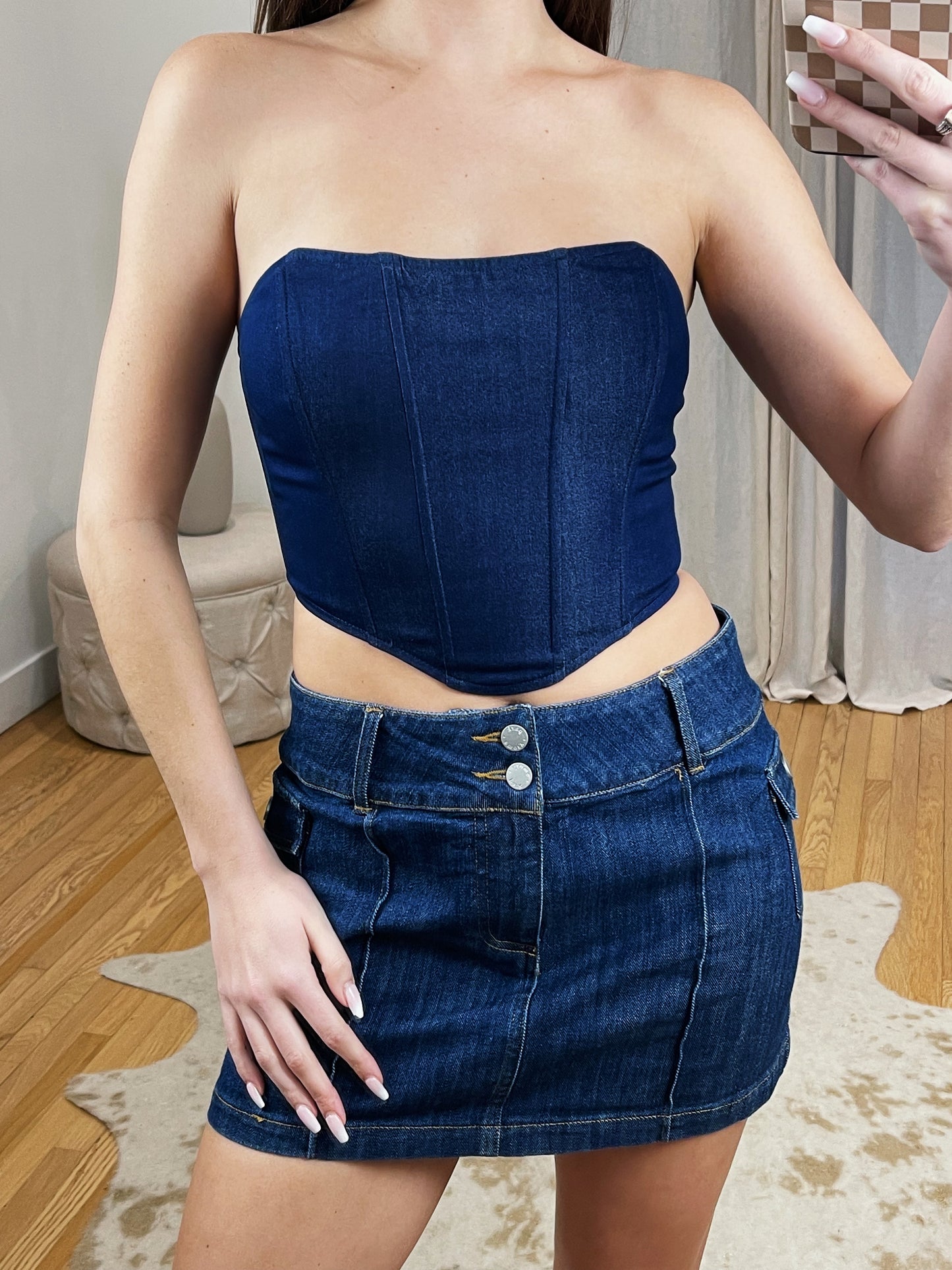 Blue Jean Baby Corset