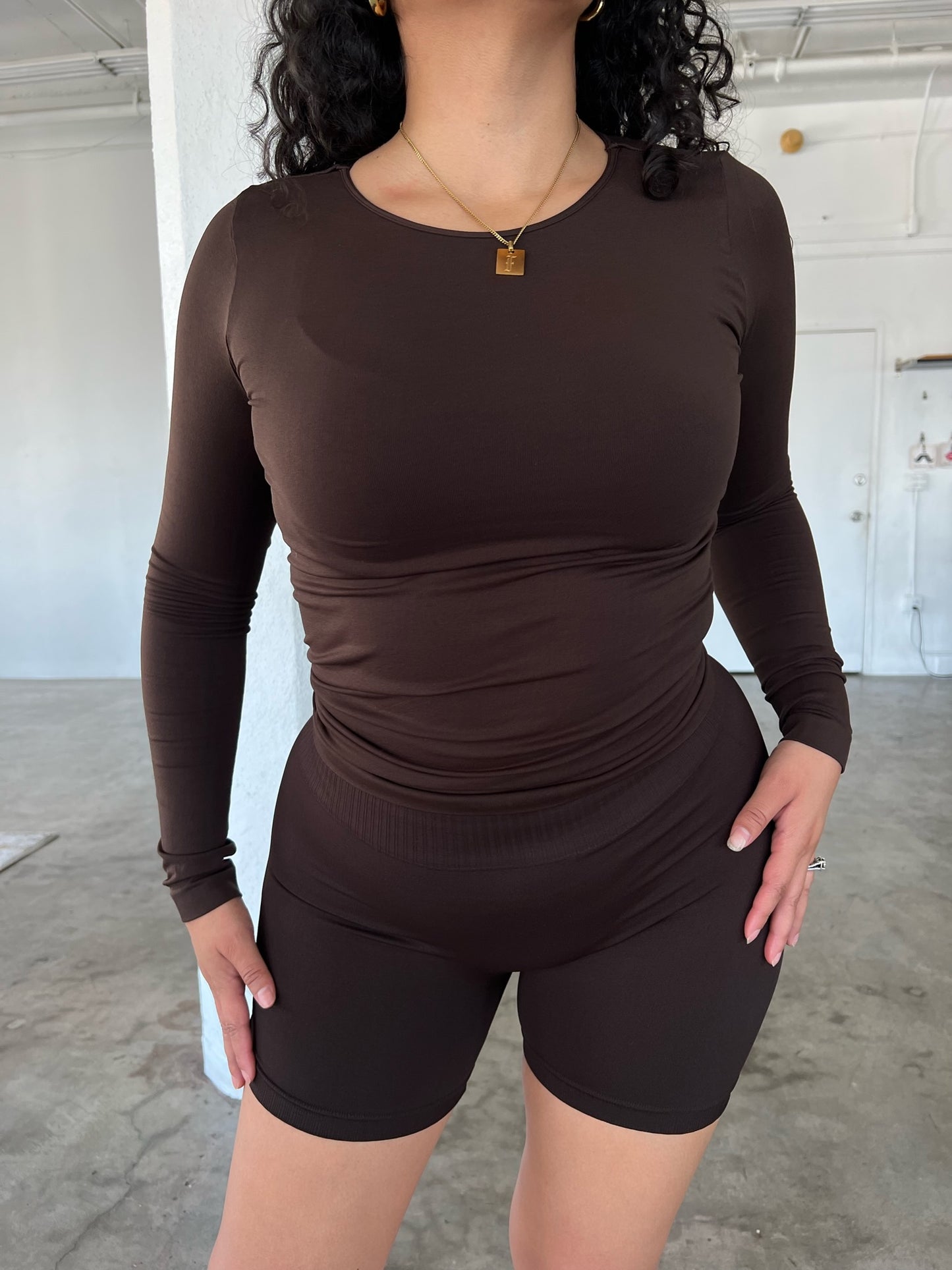 Short Cut Biker Shorts