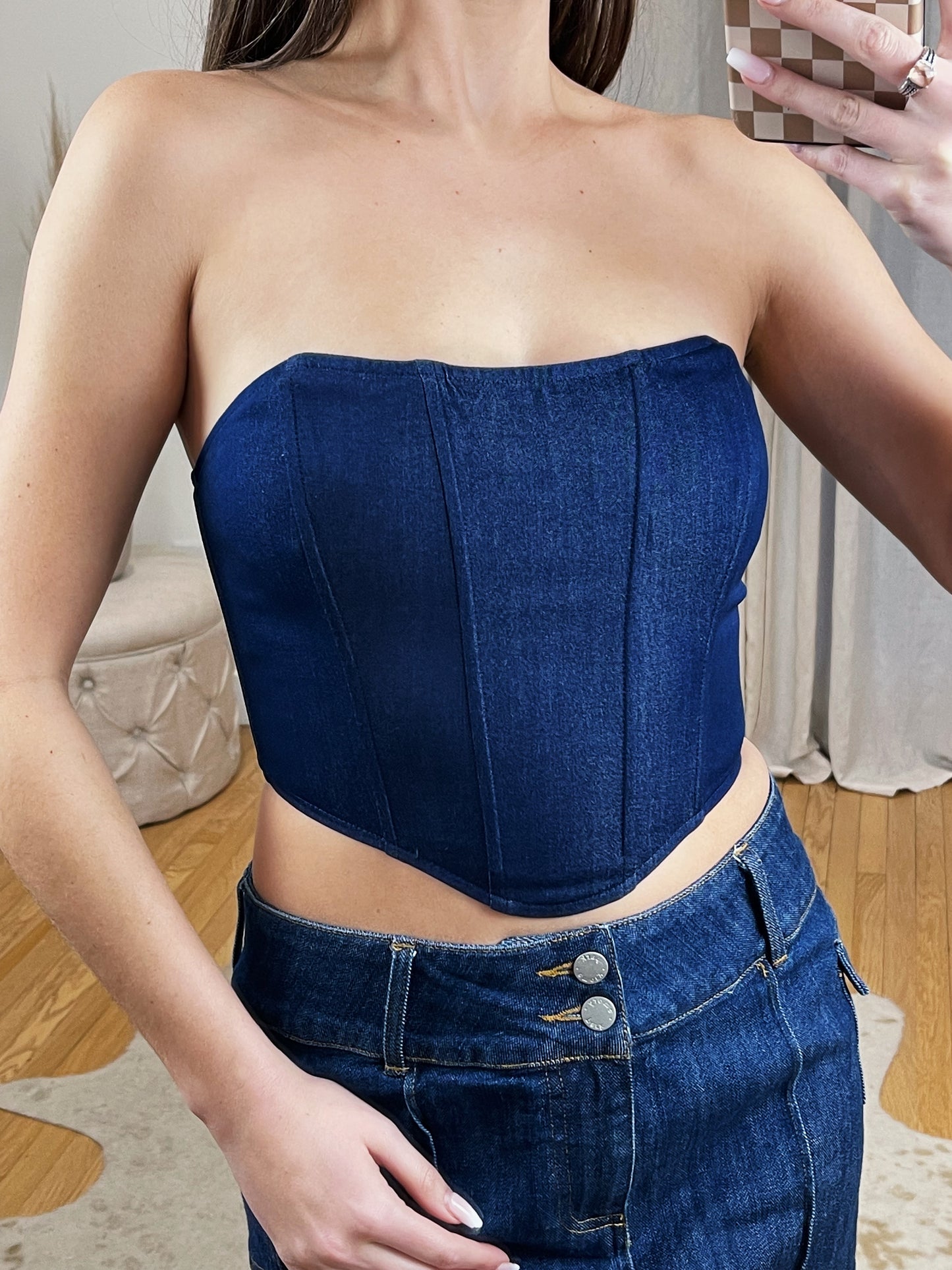 Blue Jean Baby Corset