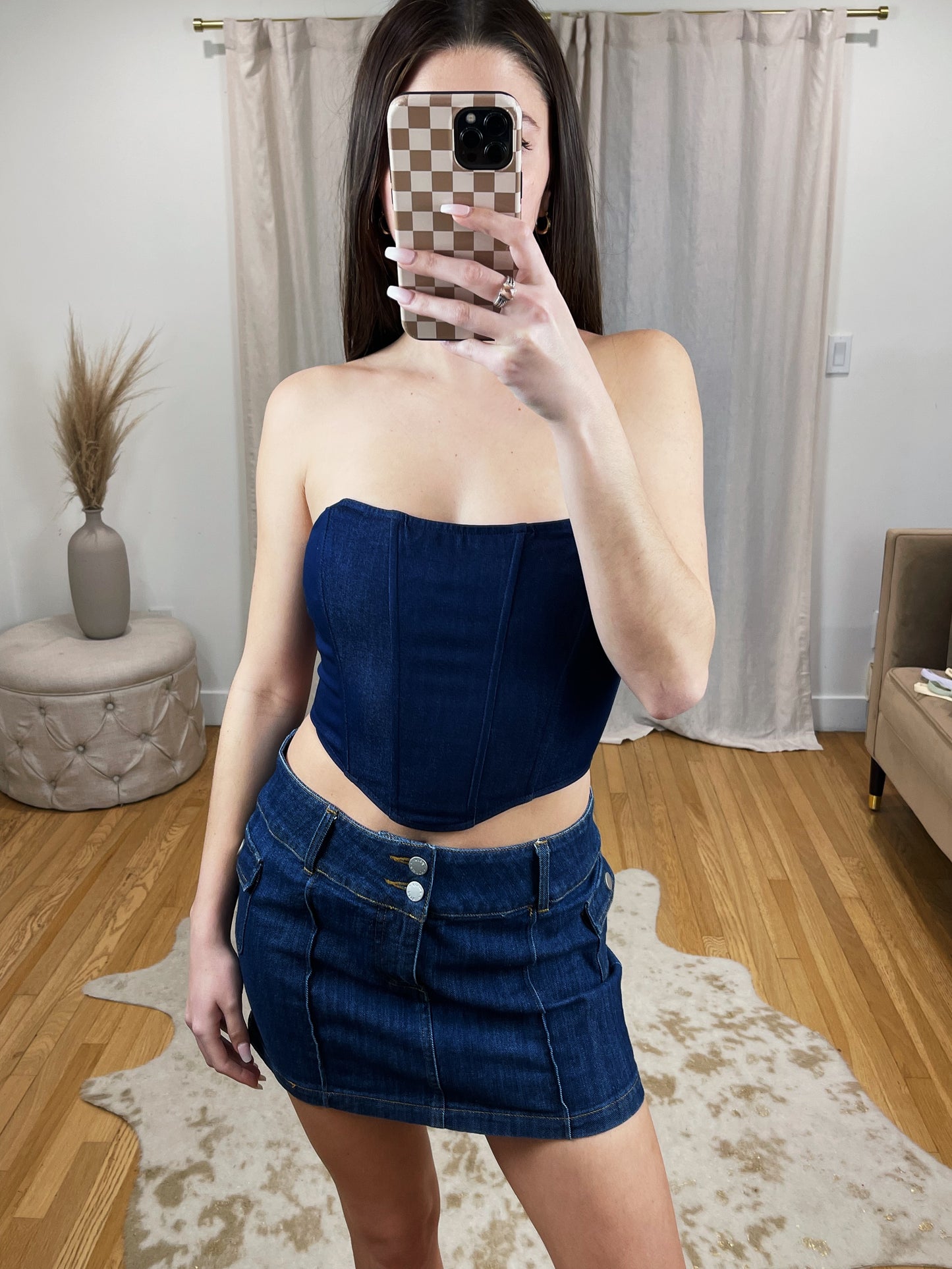 Blue Jean Baby Corset