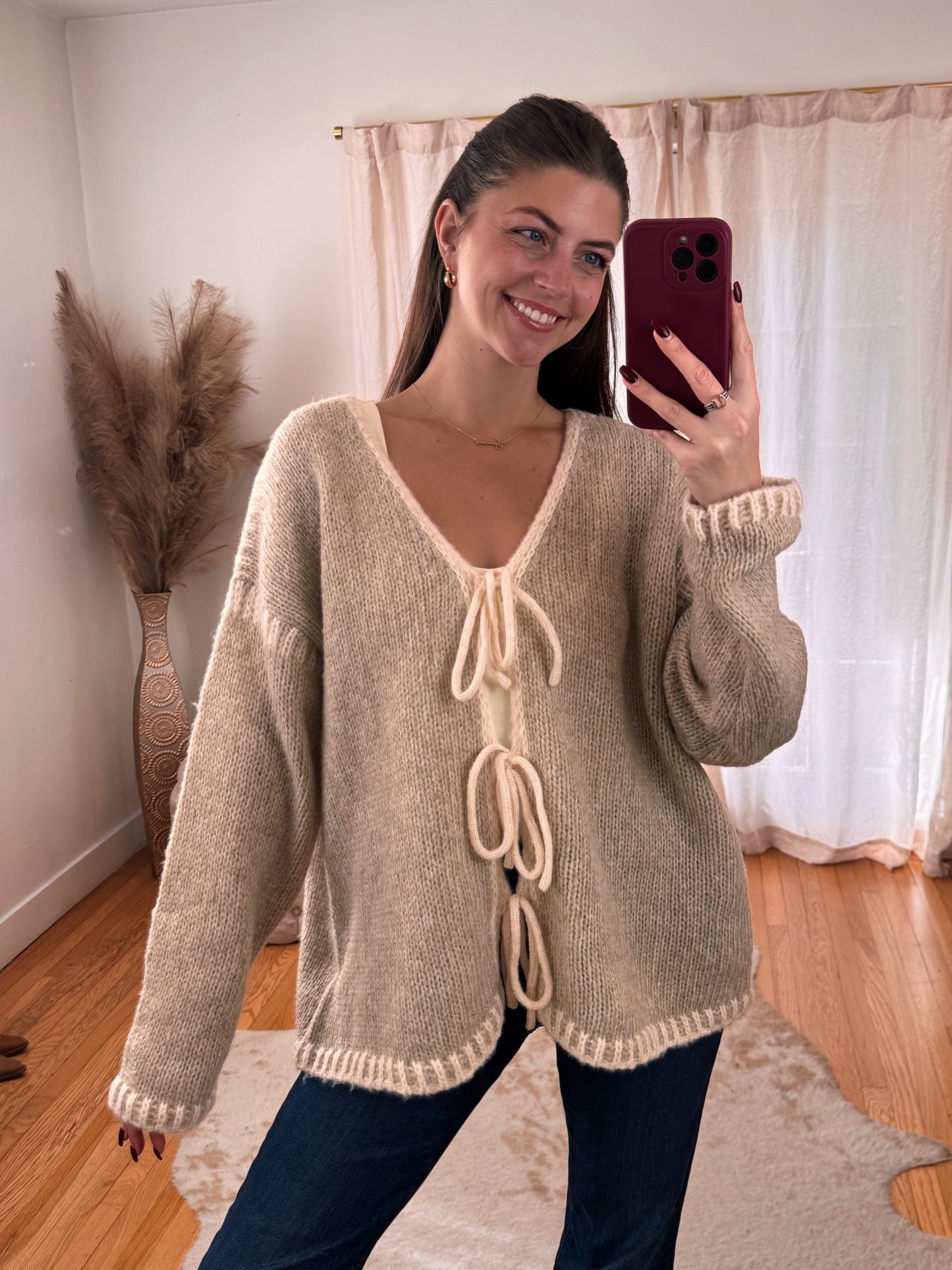 Cross My Heart Sweater