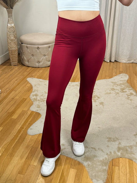 Fit N' Flare Yoga Pants