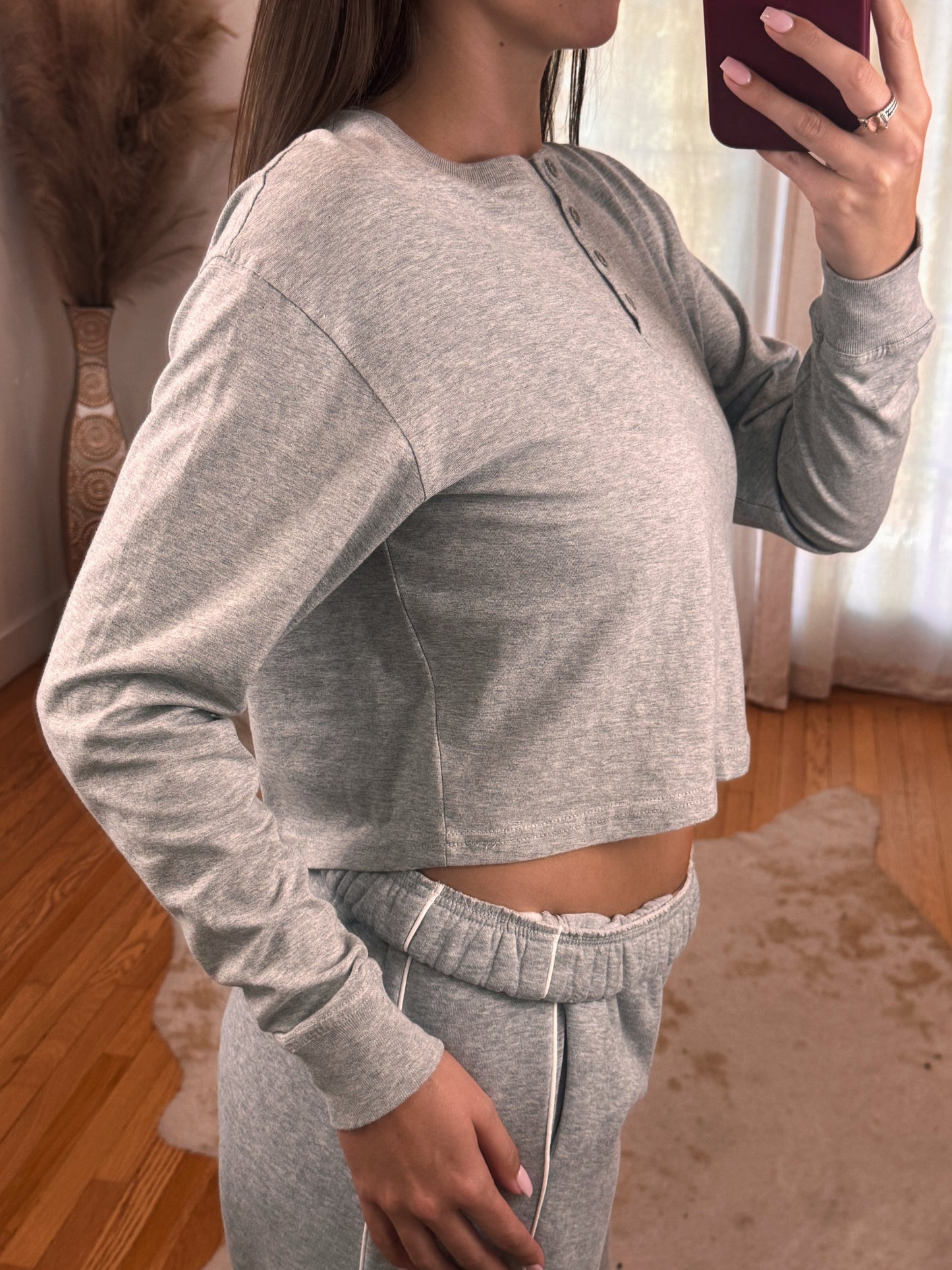 Henley Sleep Shirt