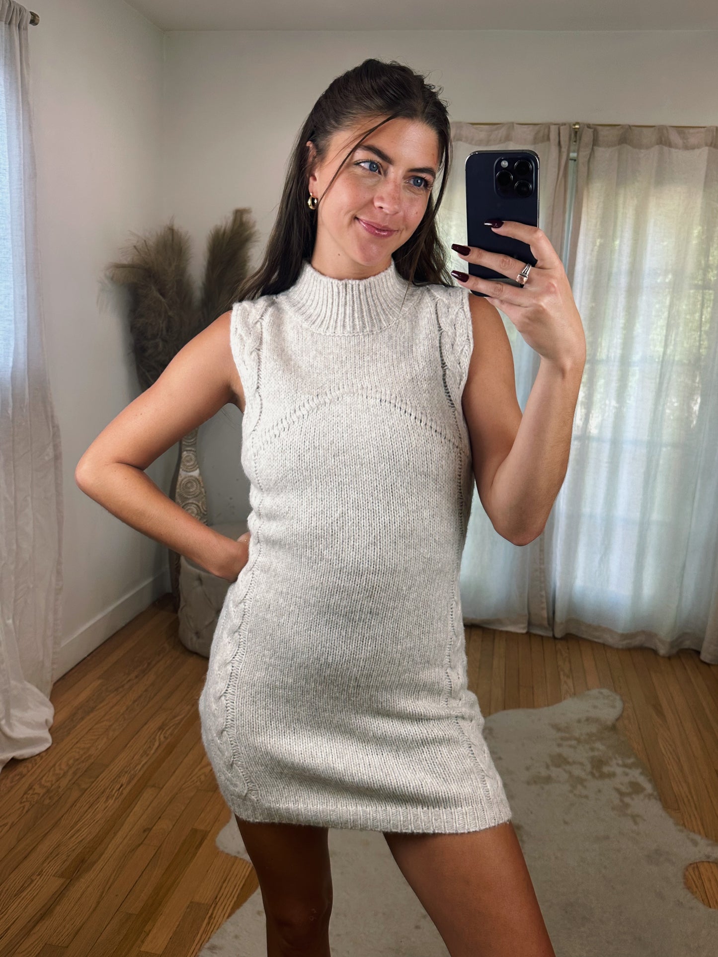 Oatmeal Sweater Dress