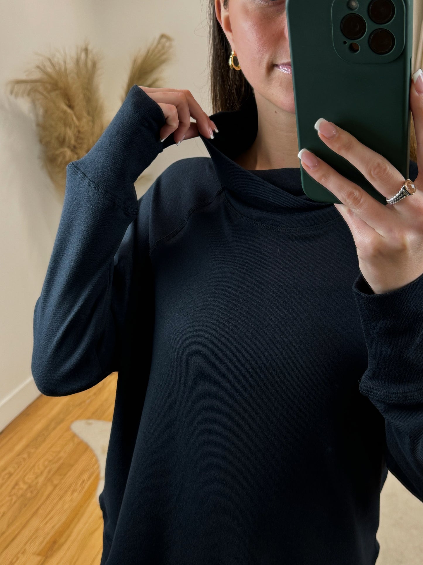 Comfy AF Mock Neck