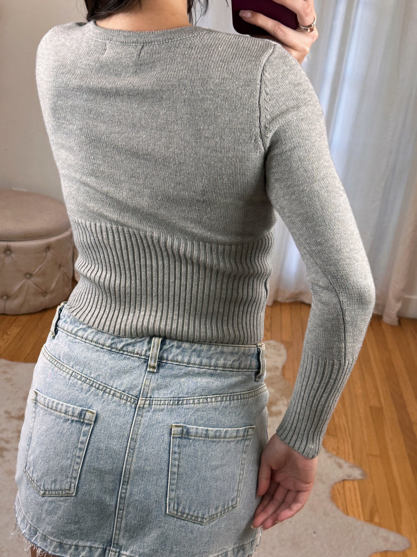 May Grey Sweater
