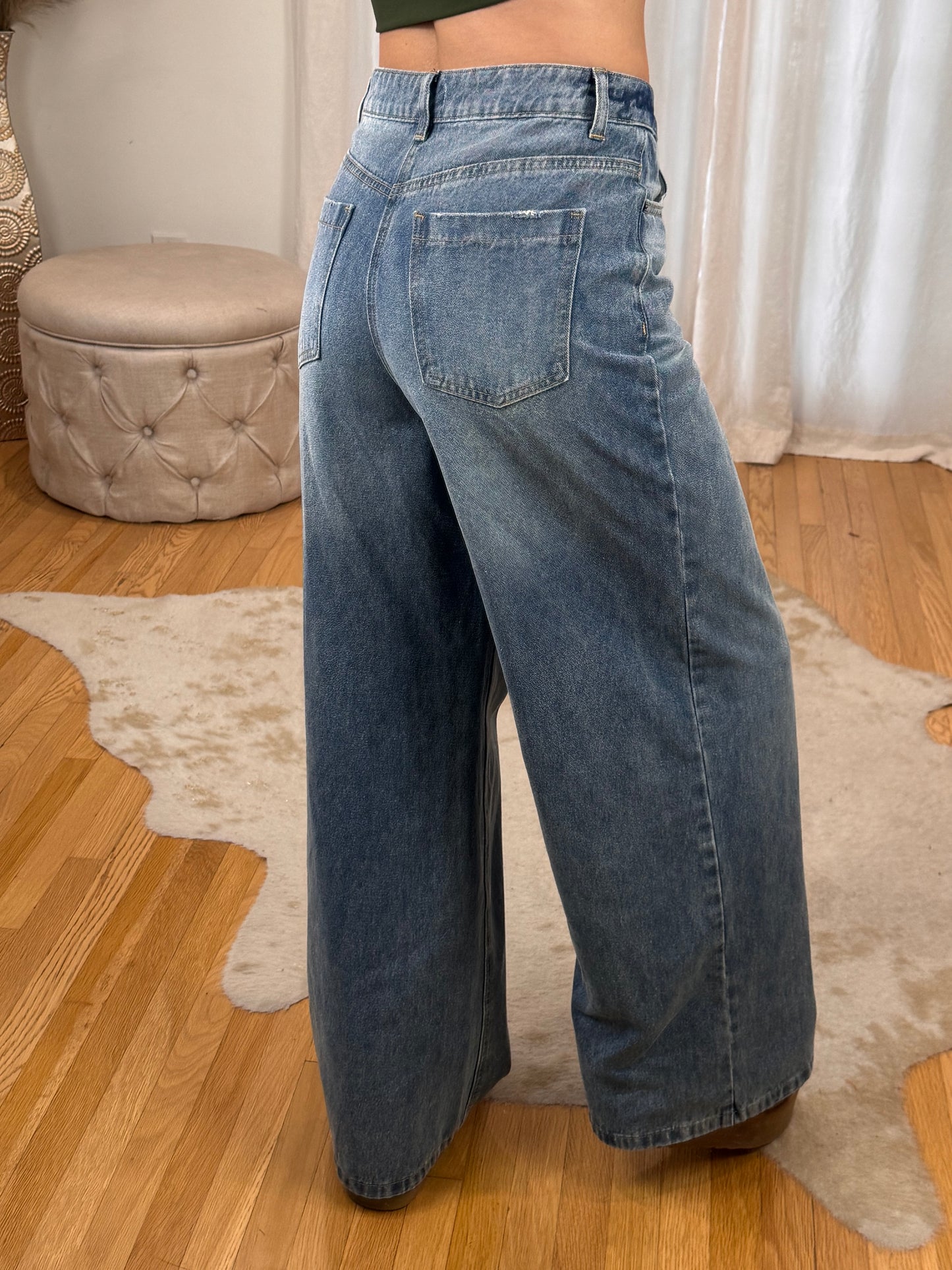 Hollywood Wide Leg Jeans