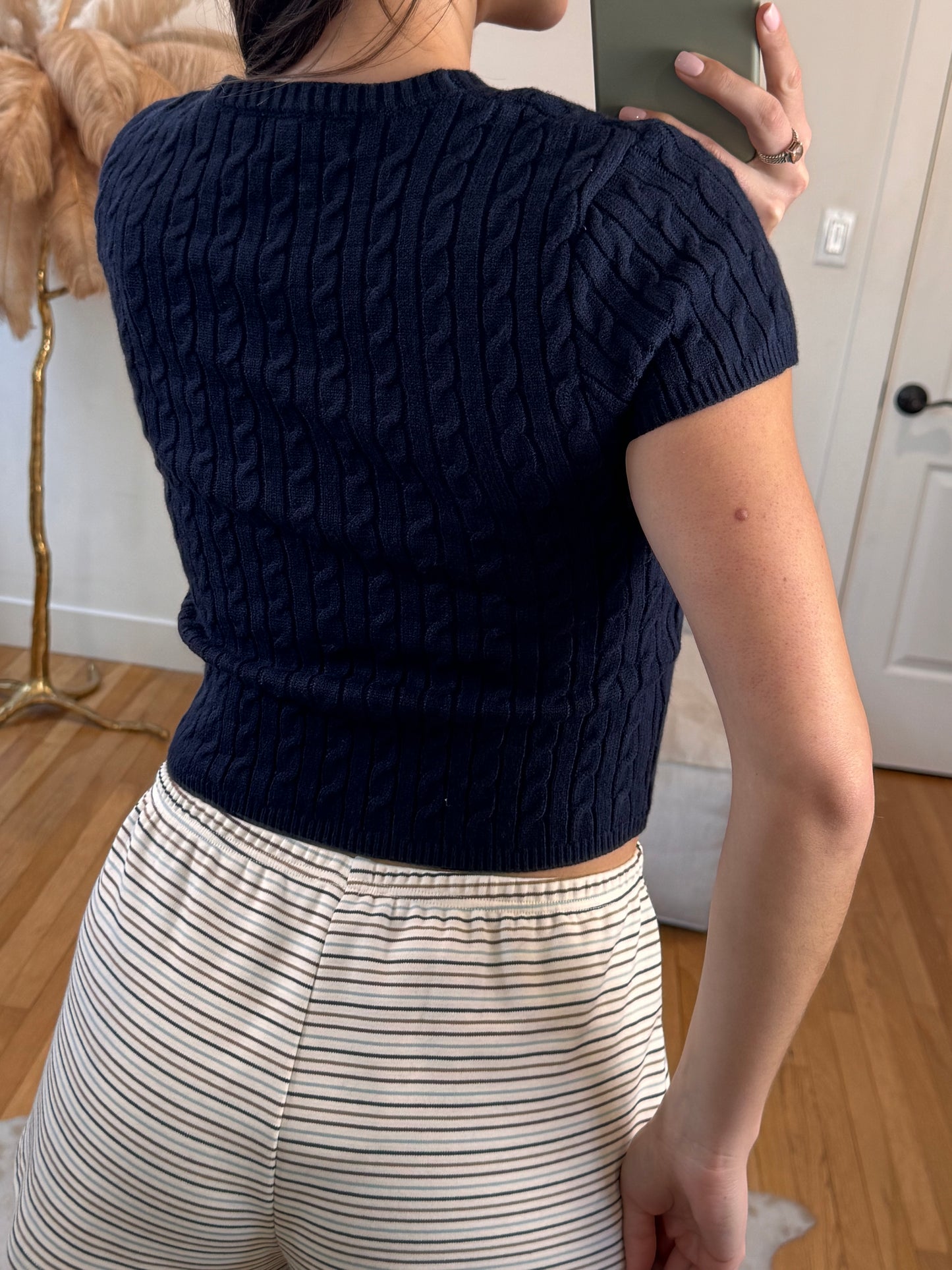 Pacific Cable Knit Top