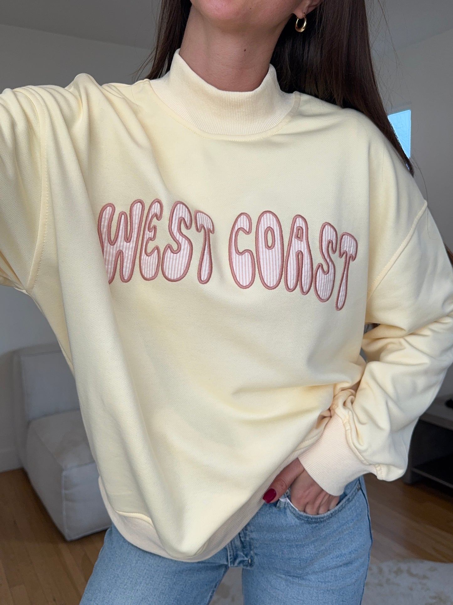 West Coast Mock Neck