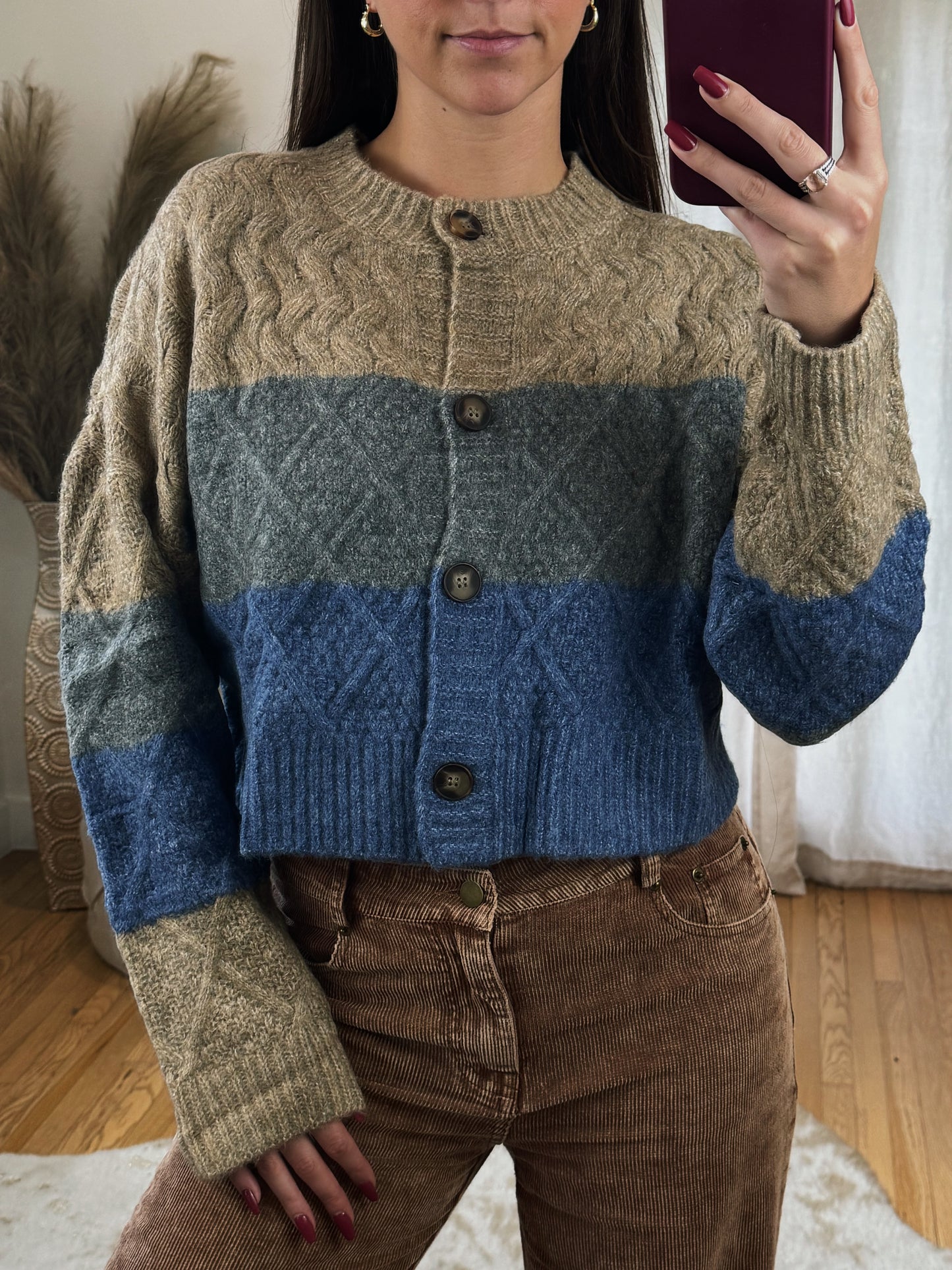 Blueberry Muffin Cardigan