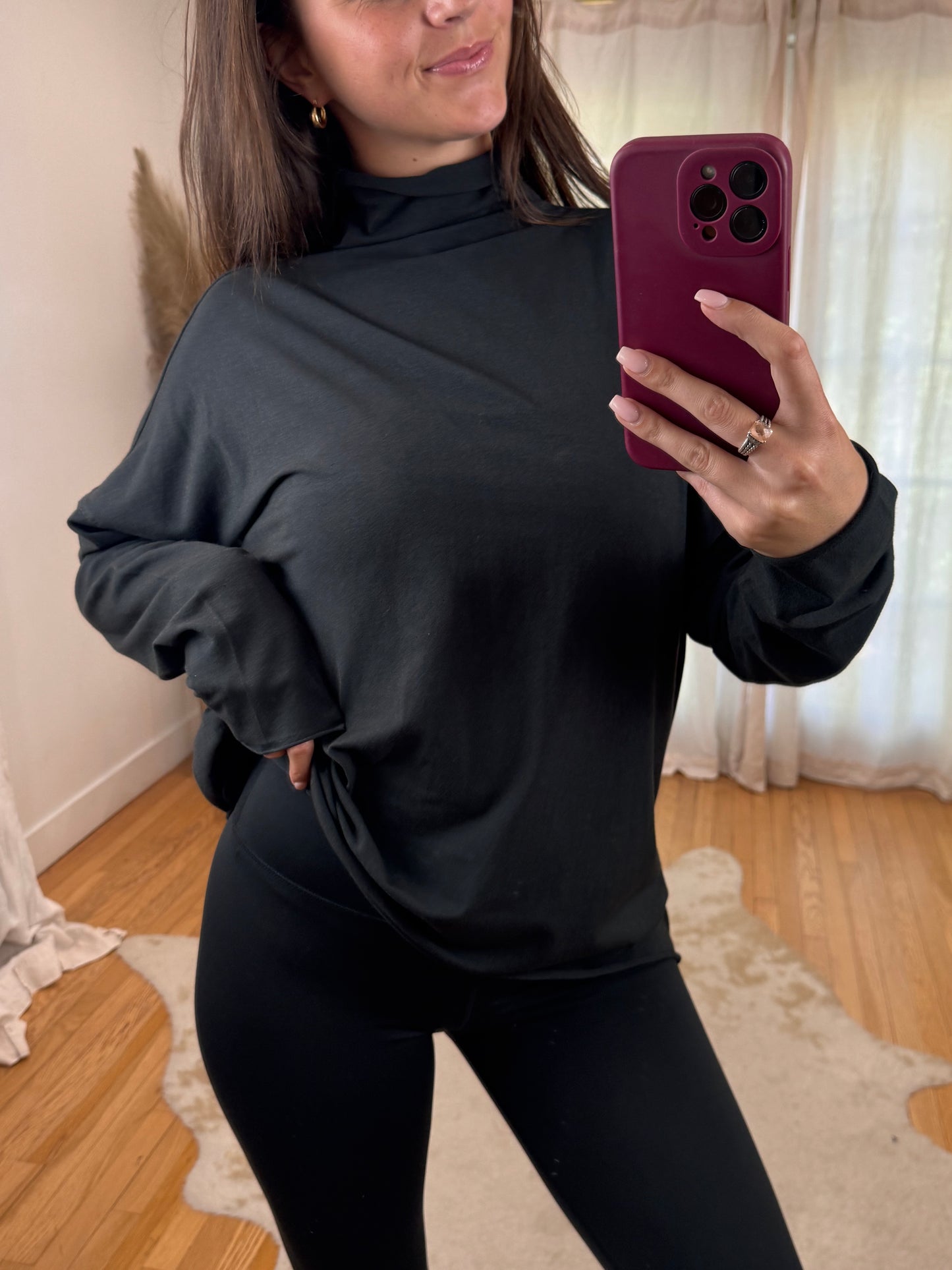 September Mock Neck