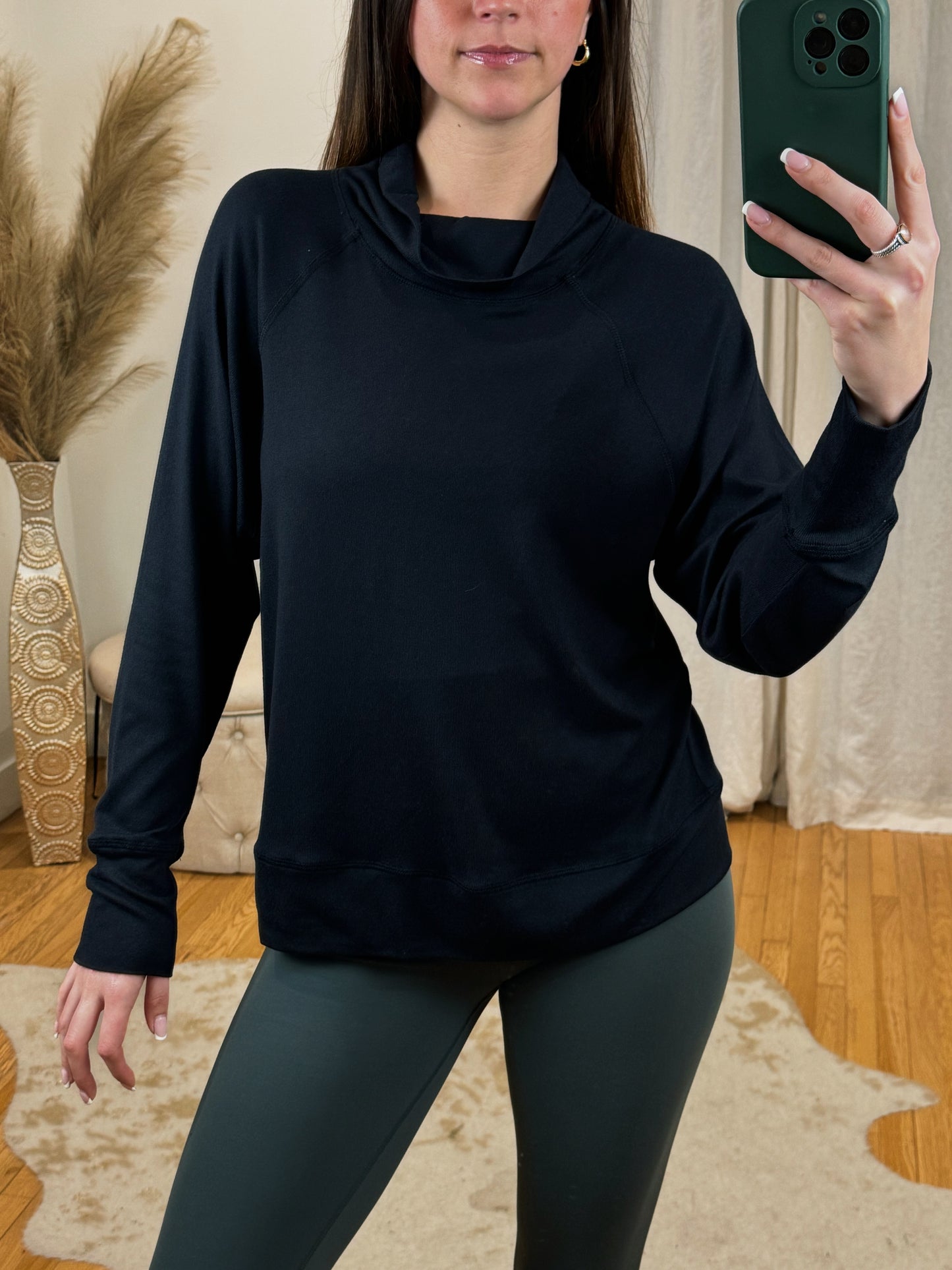 Comfy AF Mock Neck