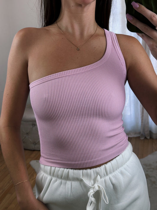 One Shoulder Tank