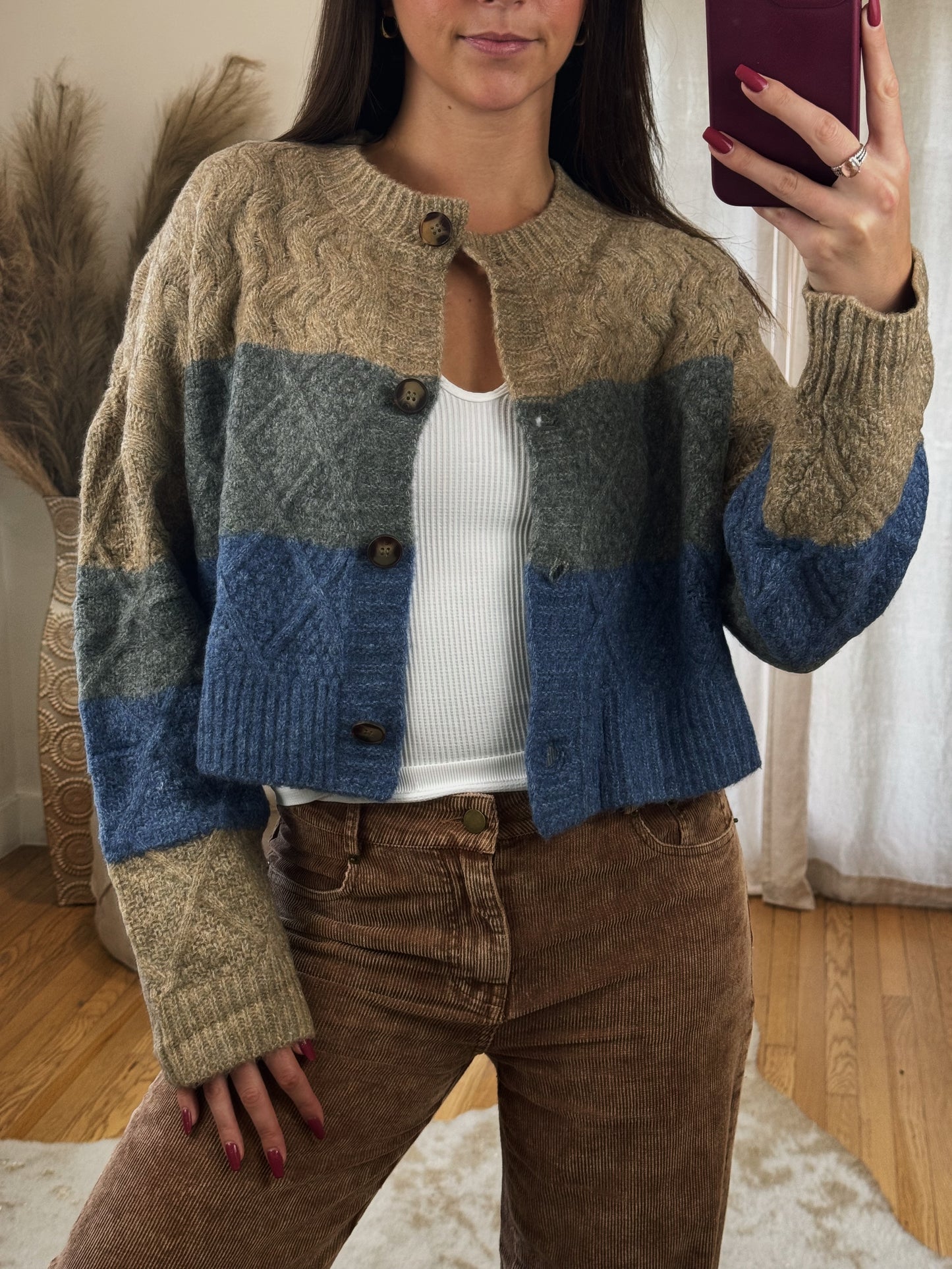 Blueberry Muffin Cardigan