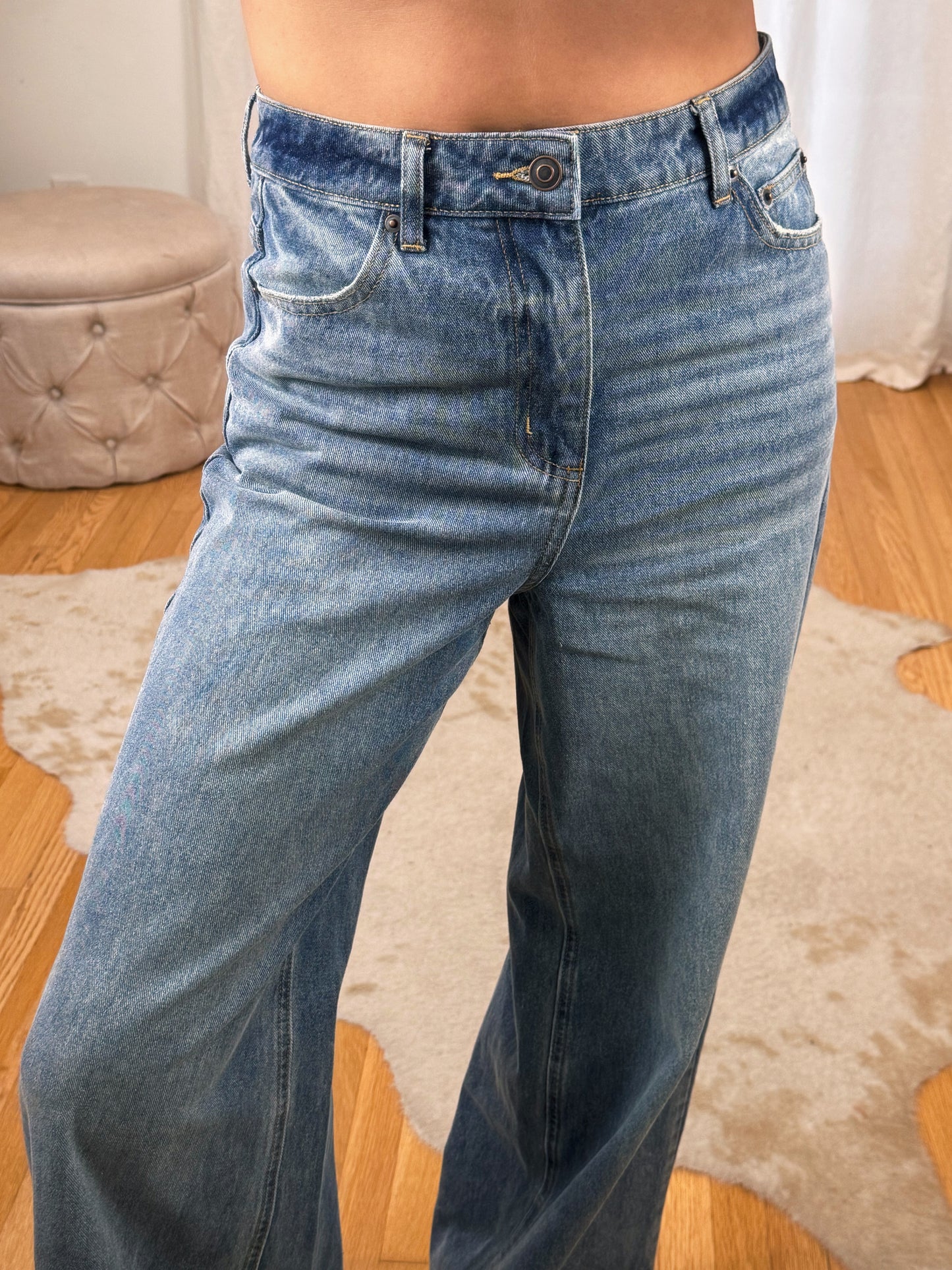 Hollywood Wide Leg Jeans