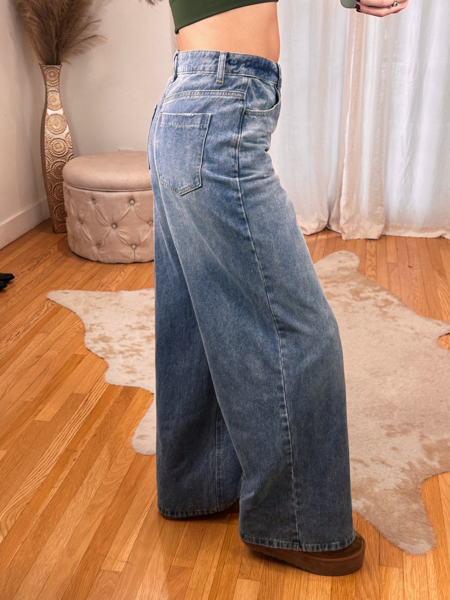 Hollywood Wide Leg Jeans