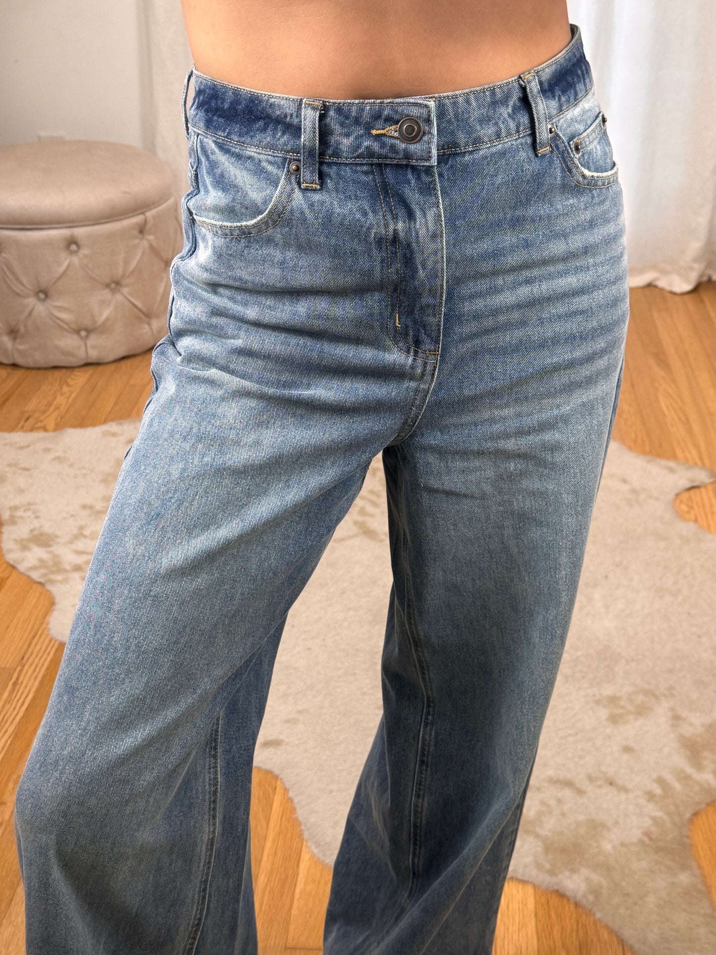 Hollywood Wide Leg Jeans