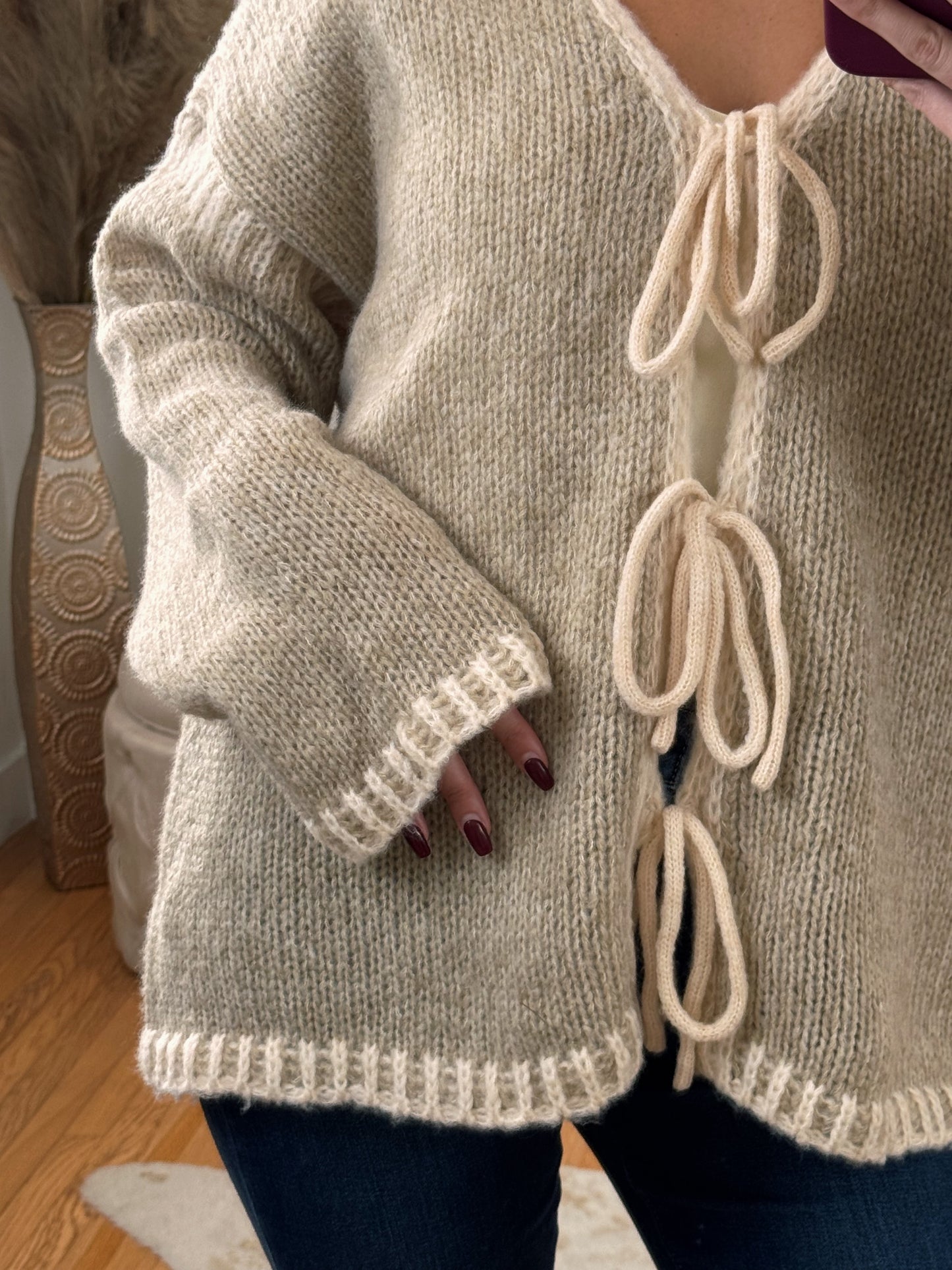Cross My Heart Sweater