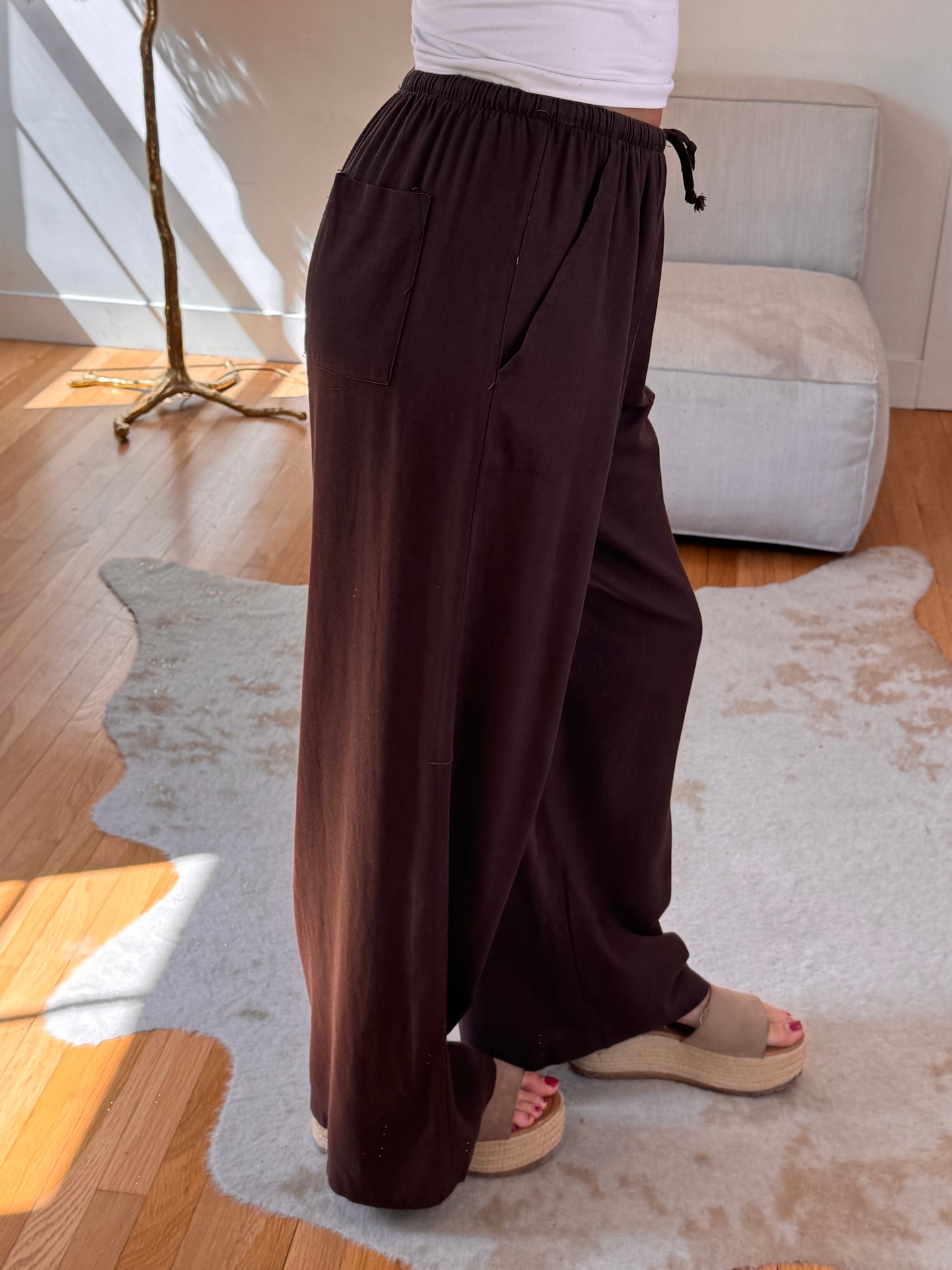 Coconut Linen Pants