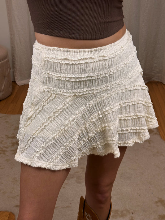 Boho Mini Skirt