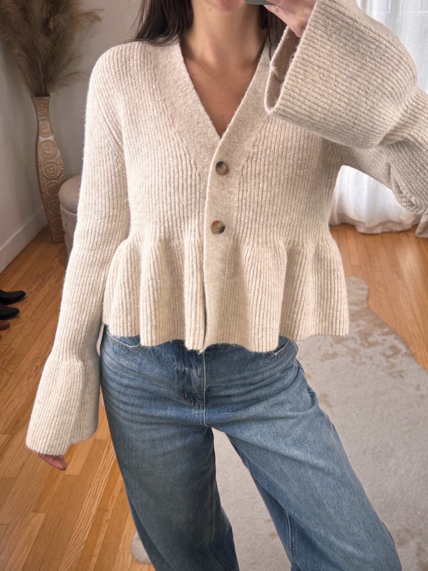 Toasty Peplum Sweater