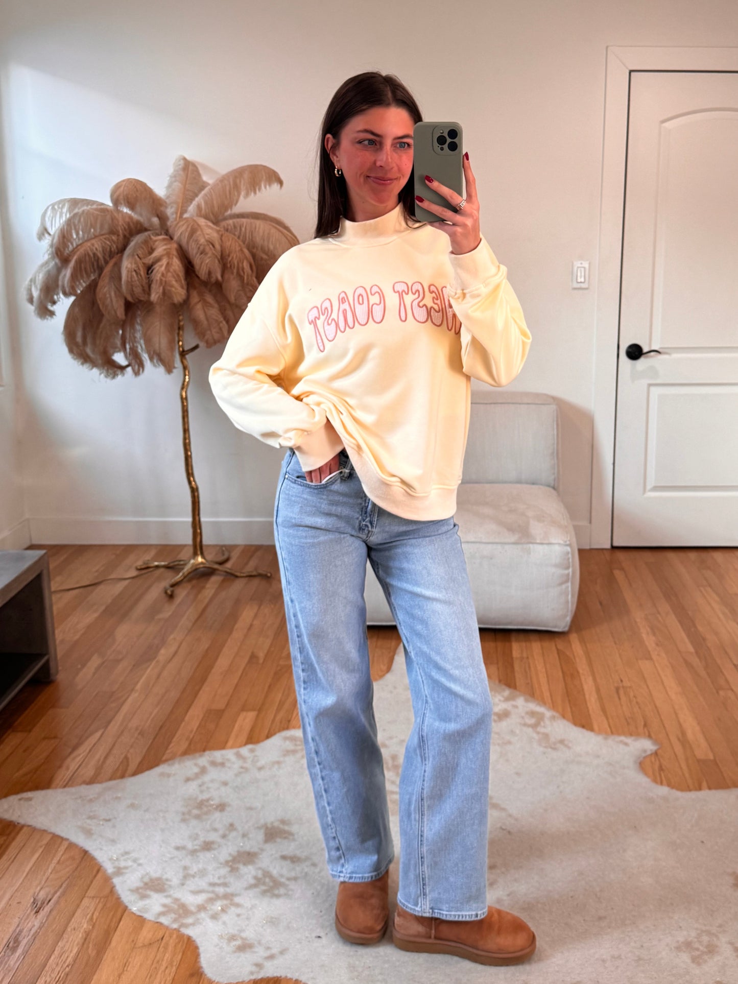 West Coast Mock Neck