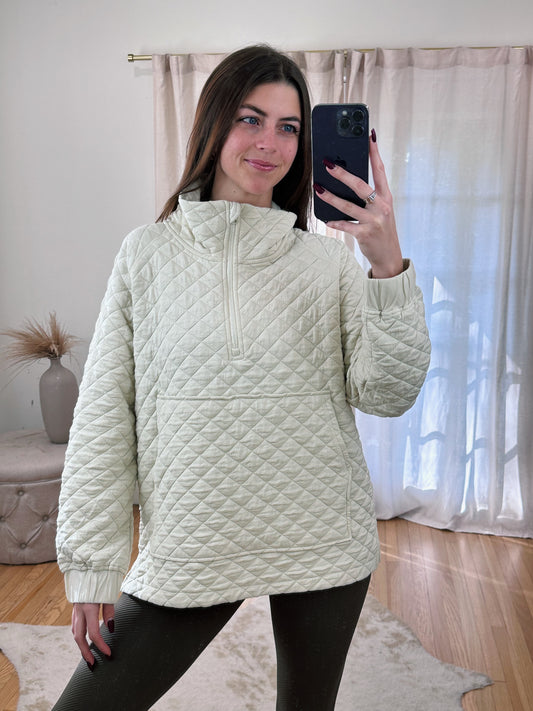 Cozy Quilted Pullover