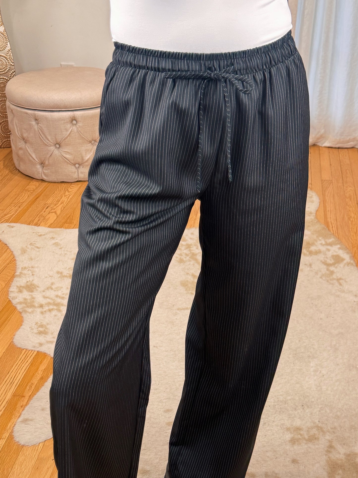 Pinstripe Pants