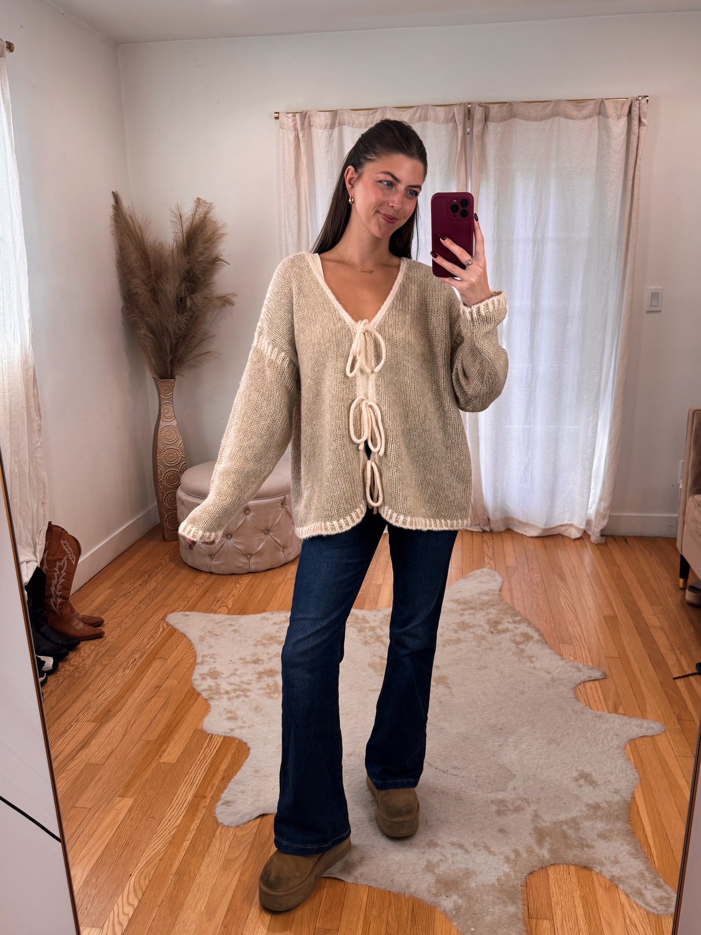 Cross My Heart Sweater