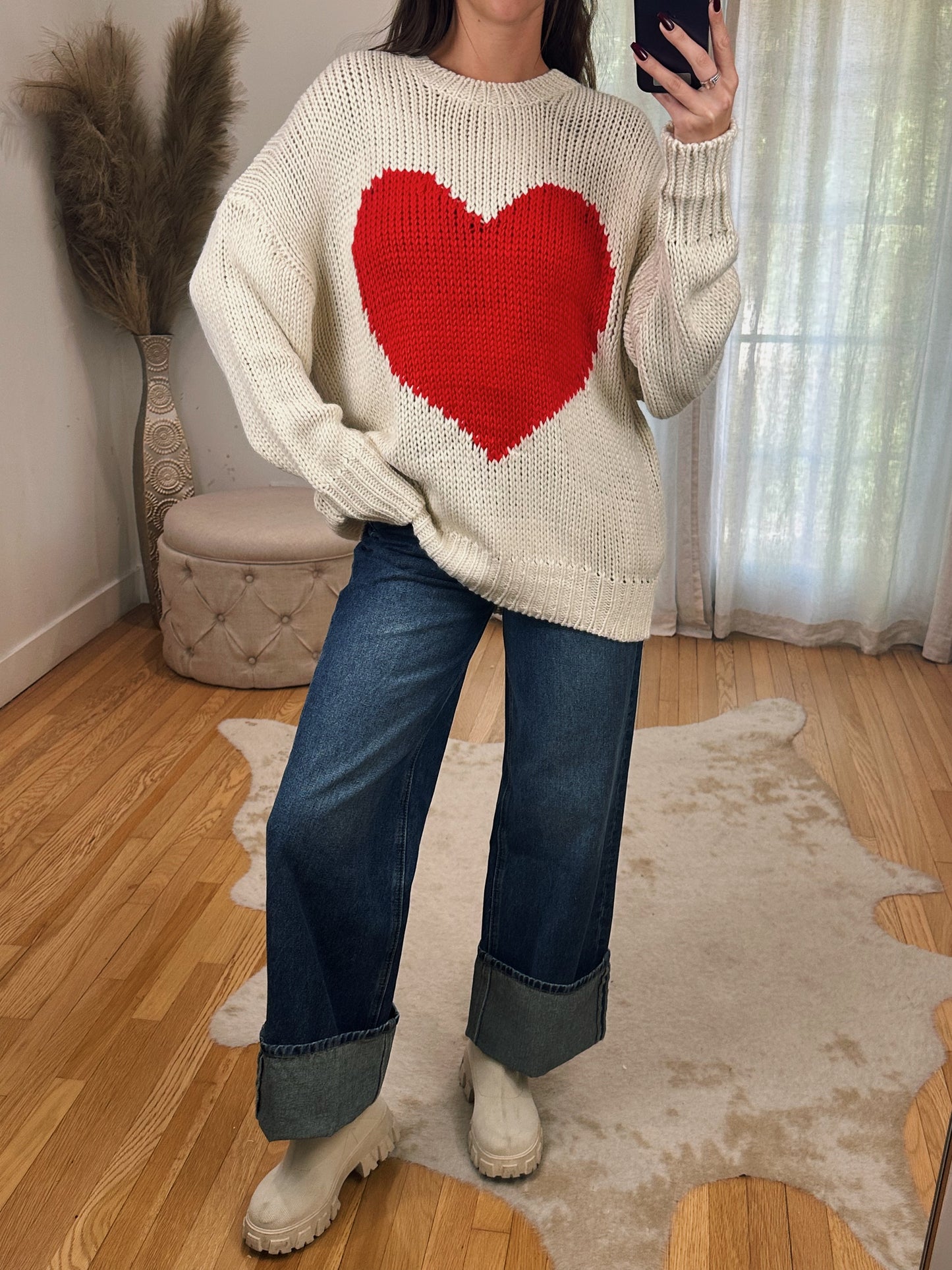 Big Heart Sweater