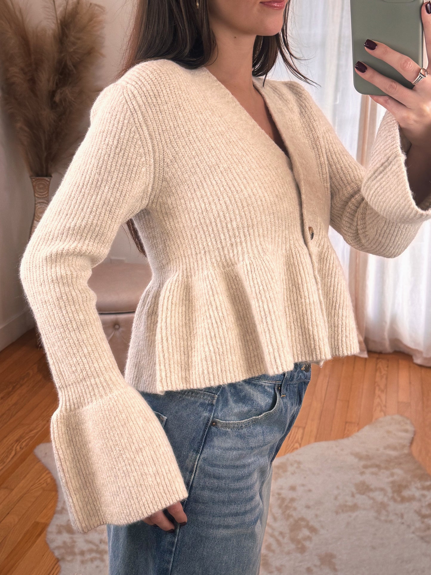 Toasty Peplum Sweater