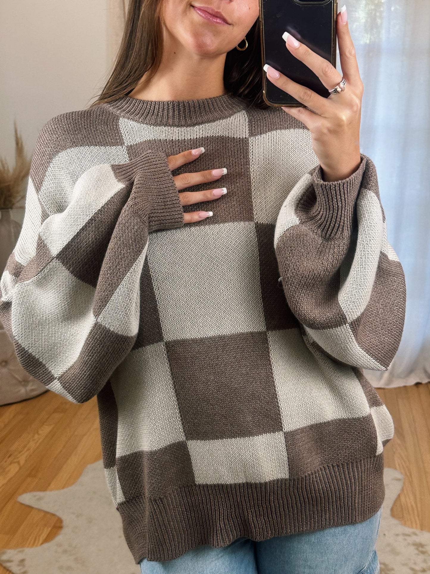 Double Check Sweater