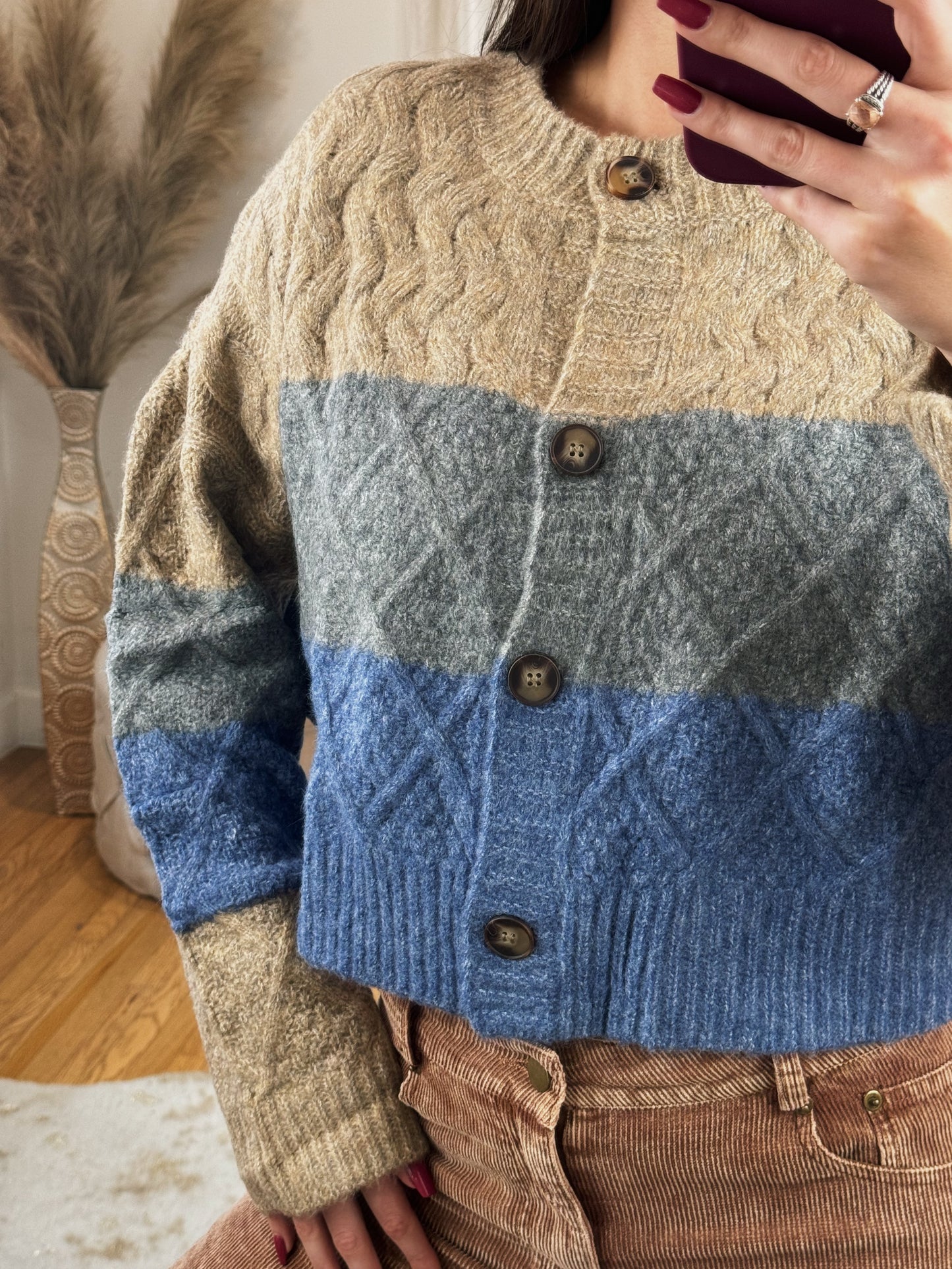 Blueberry Muffin Cardigan