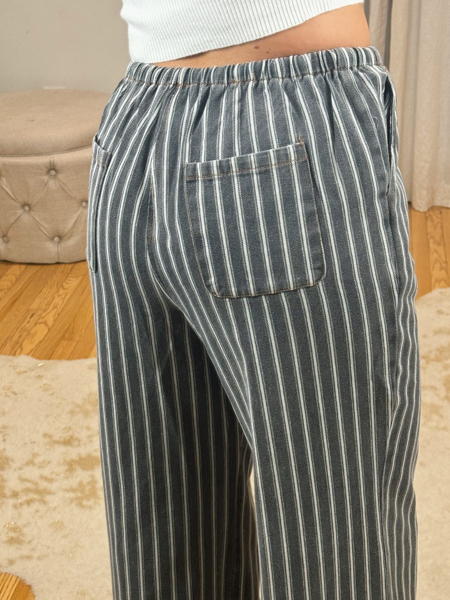 Pinstripe Fancy Pants